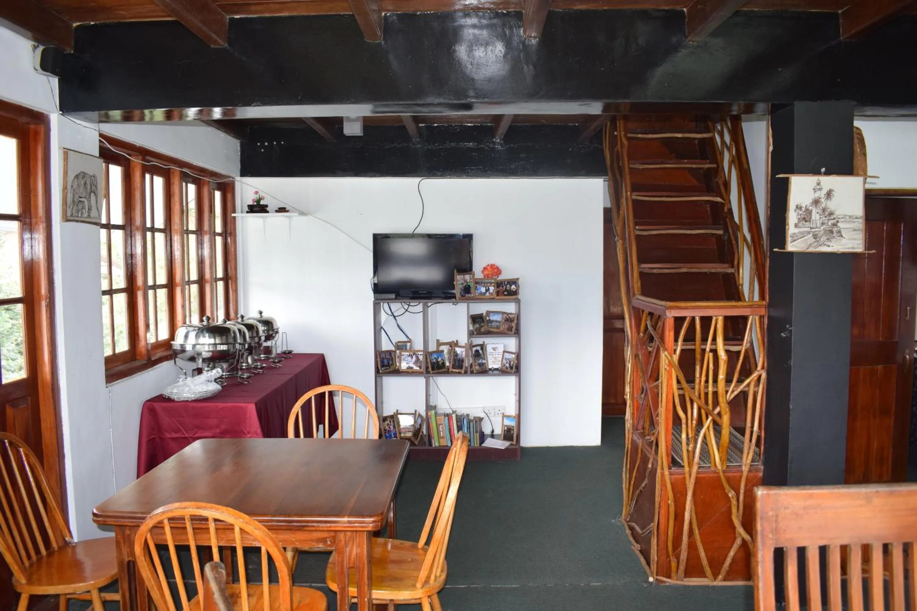 Seating area in Eco Creations Nuwaraeliya