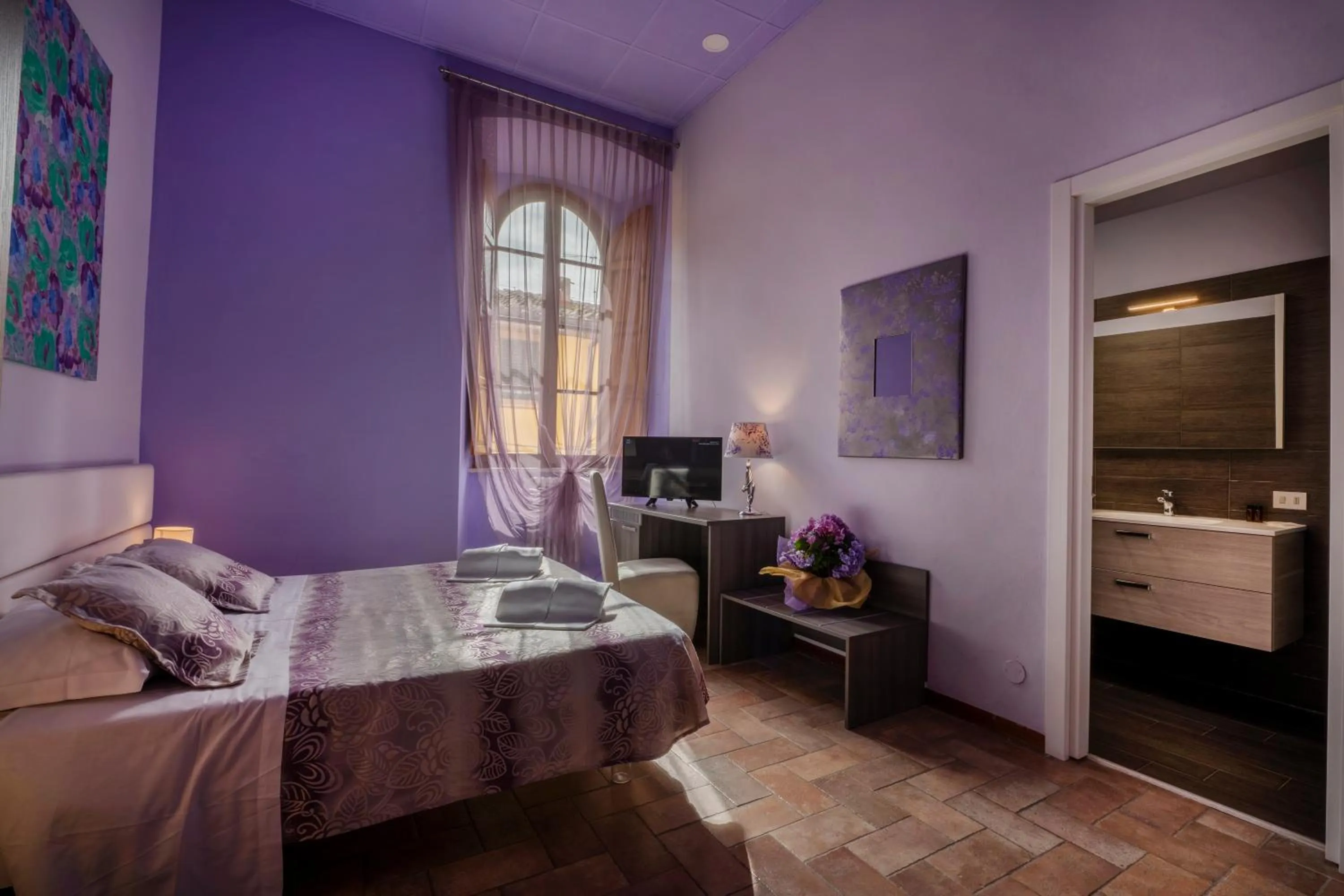 Photo of the whole room, Bed in Hotel Palazzo Renieri - 3stelle S