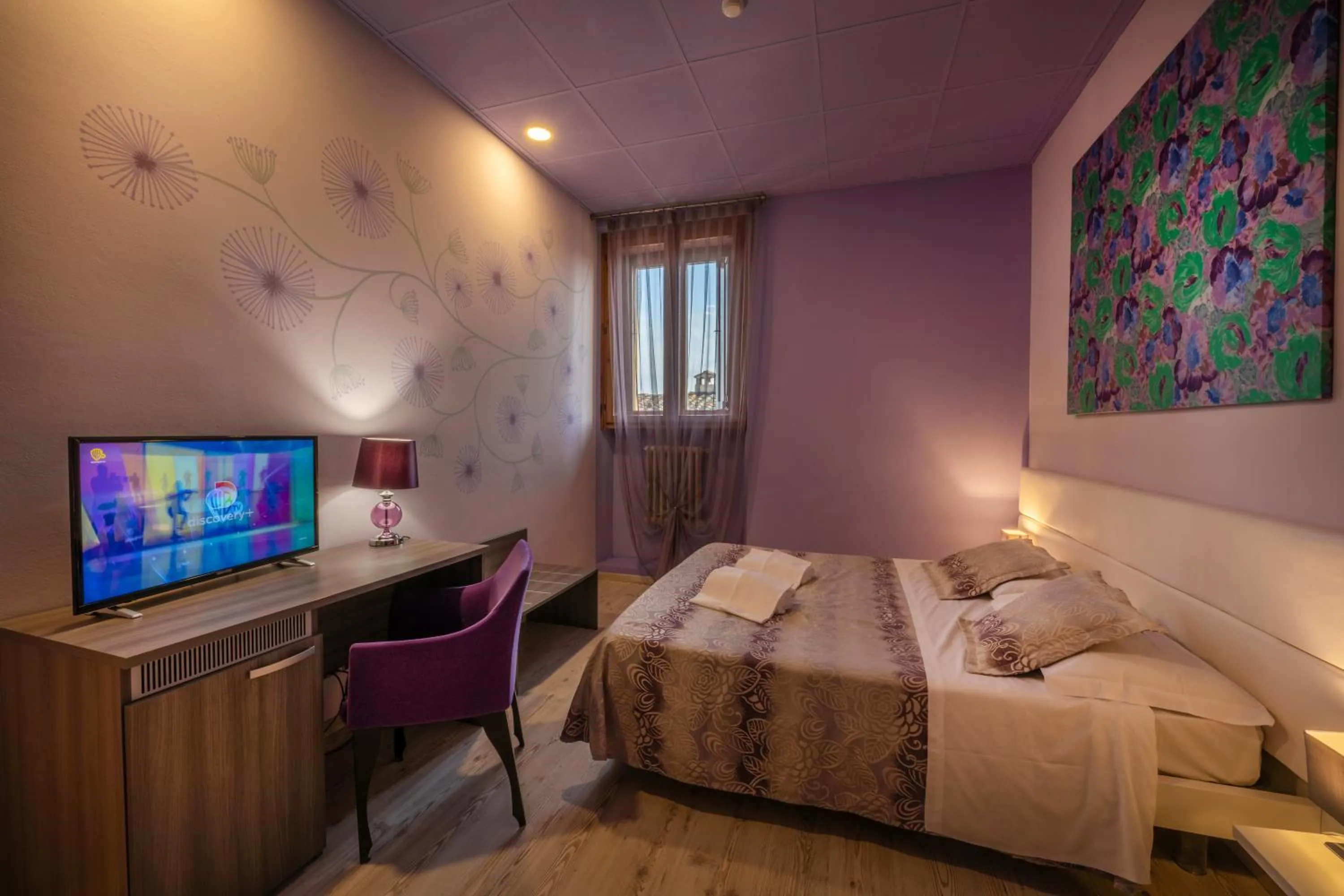 TV and multimedia, Bed in Hotel Palazzo Renieri - 3stelle S