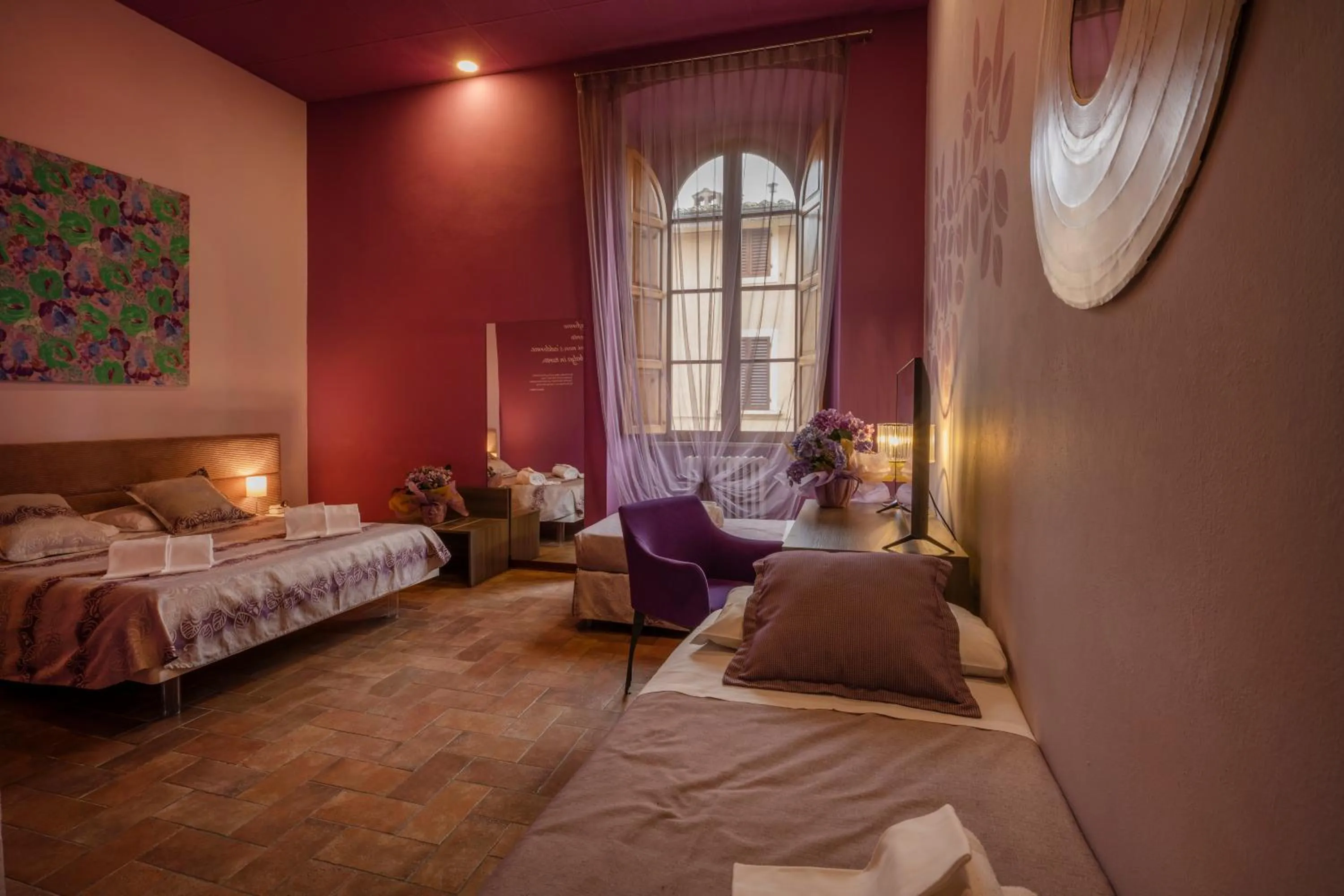 Photo of the whole room, Bed in Hotel Palazzo Renieri - 3stelle S