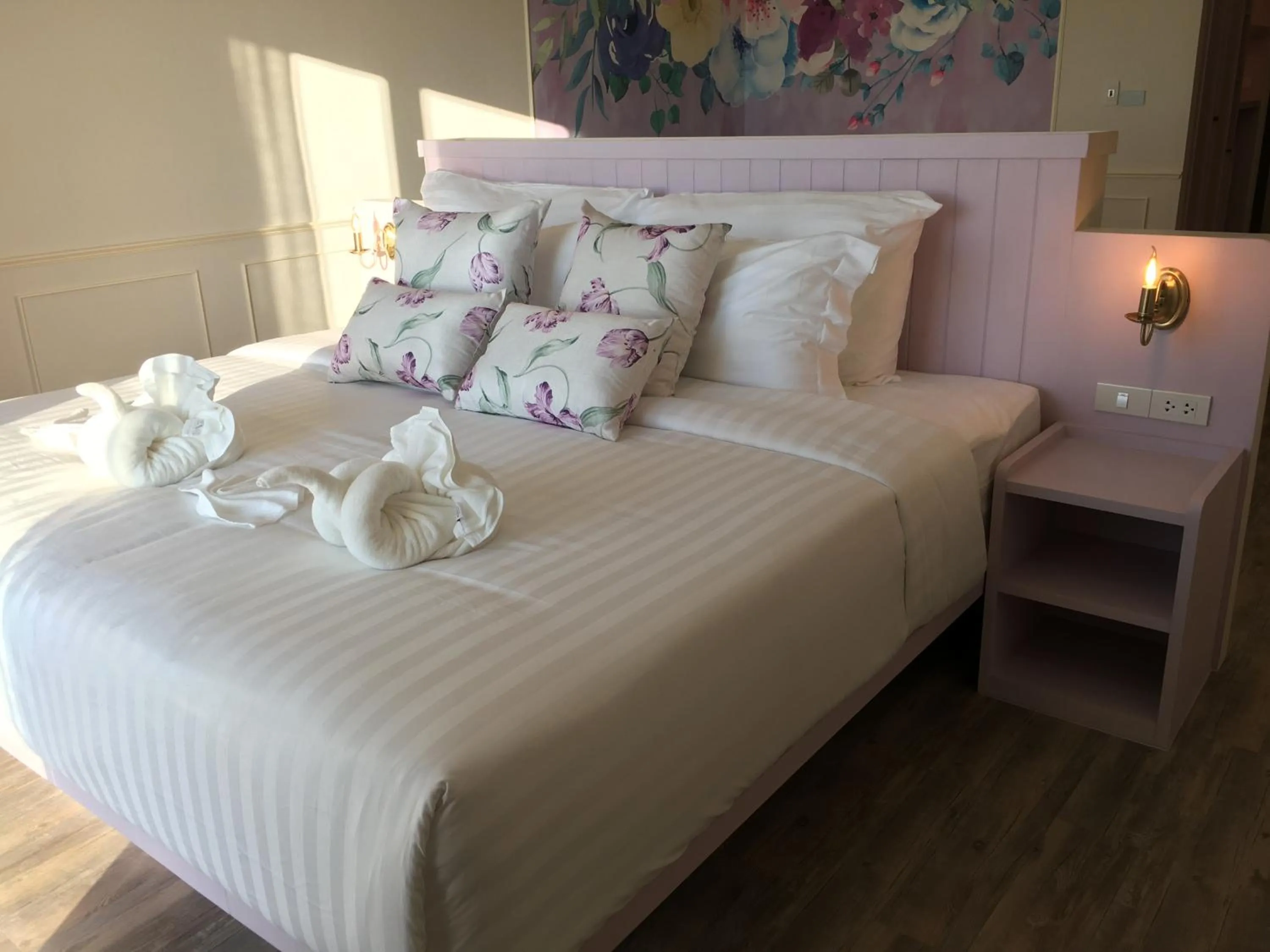 Bed in Grand Kokkod Khao Kho Resort