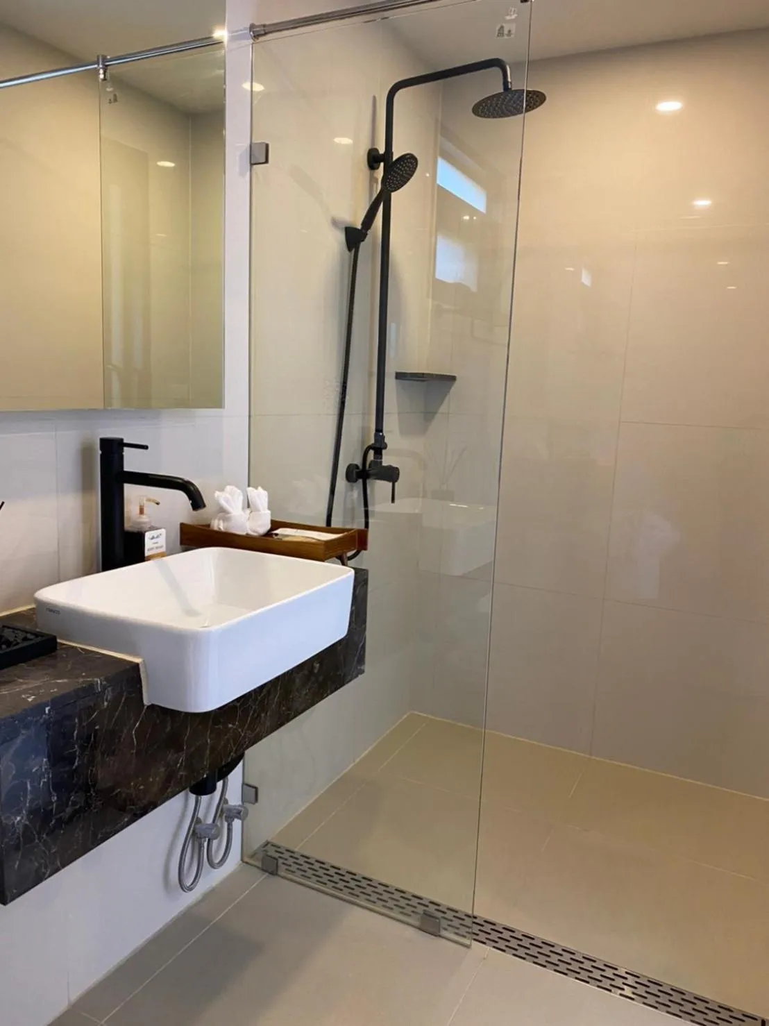 Shower in Grand Kokkod Khao Kho Resort