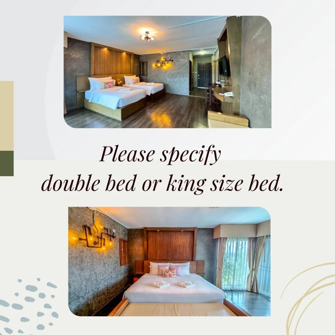 Bed in Grand Kokkod Khao Kho Resort