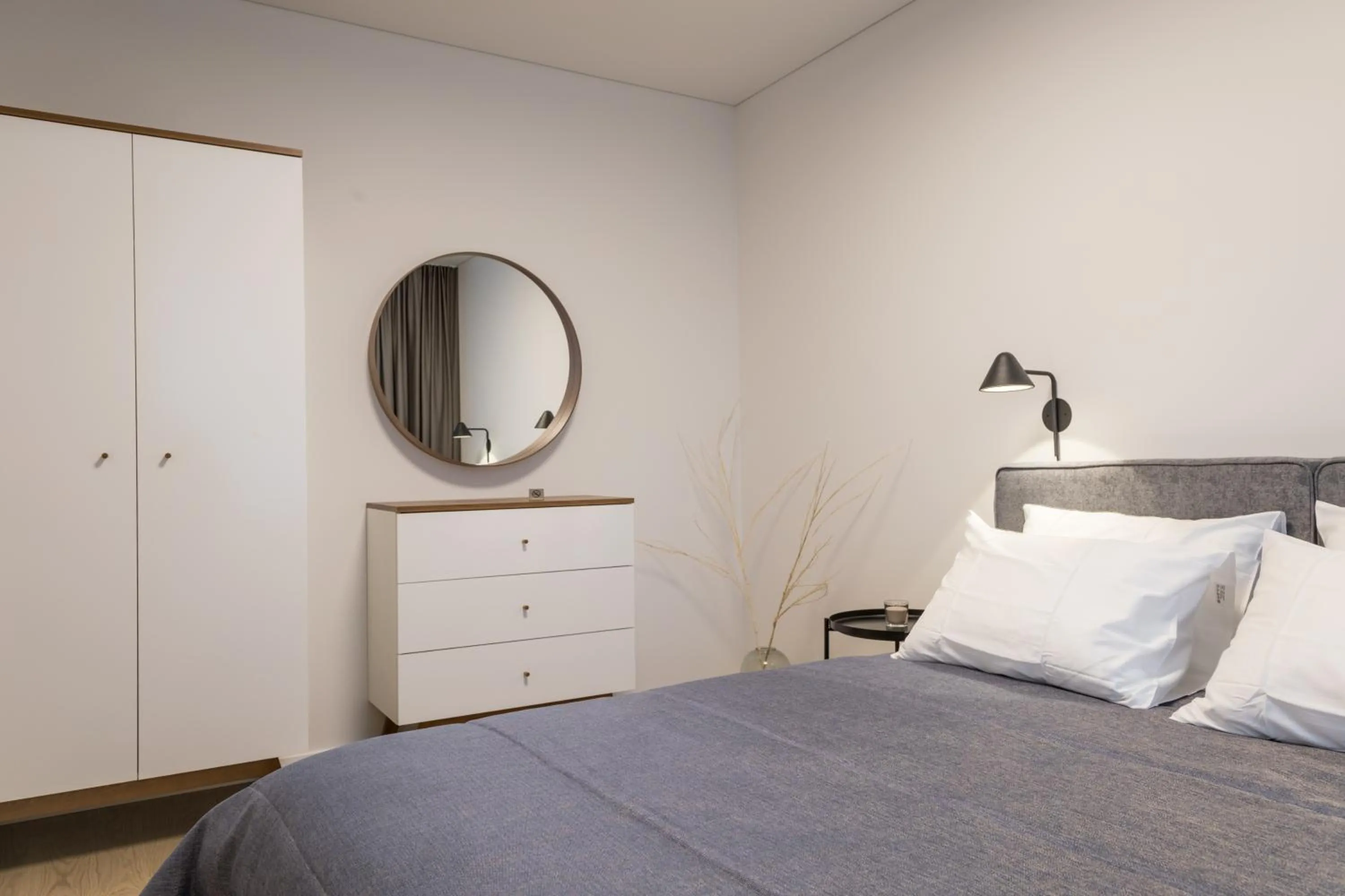 Bed in Apartment Hotel Laisve