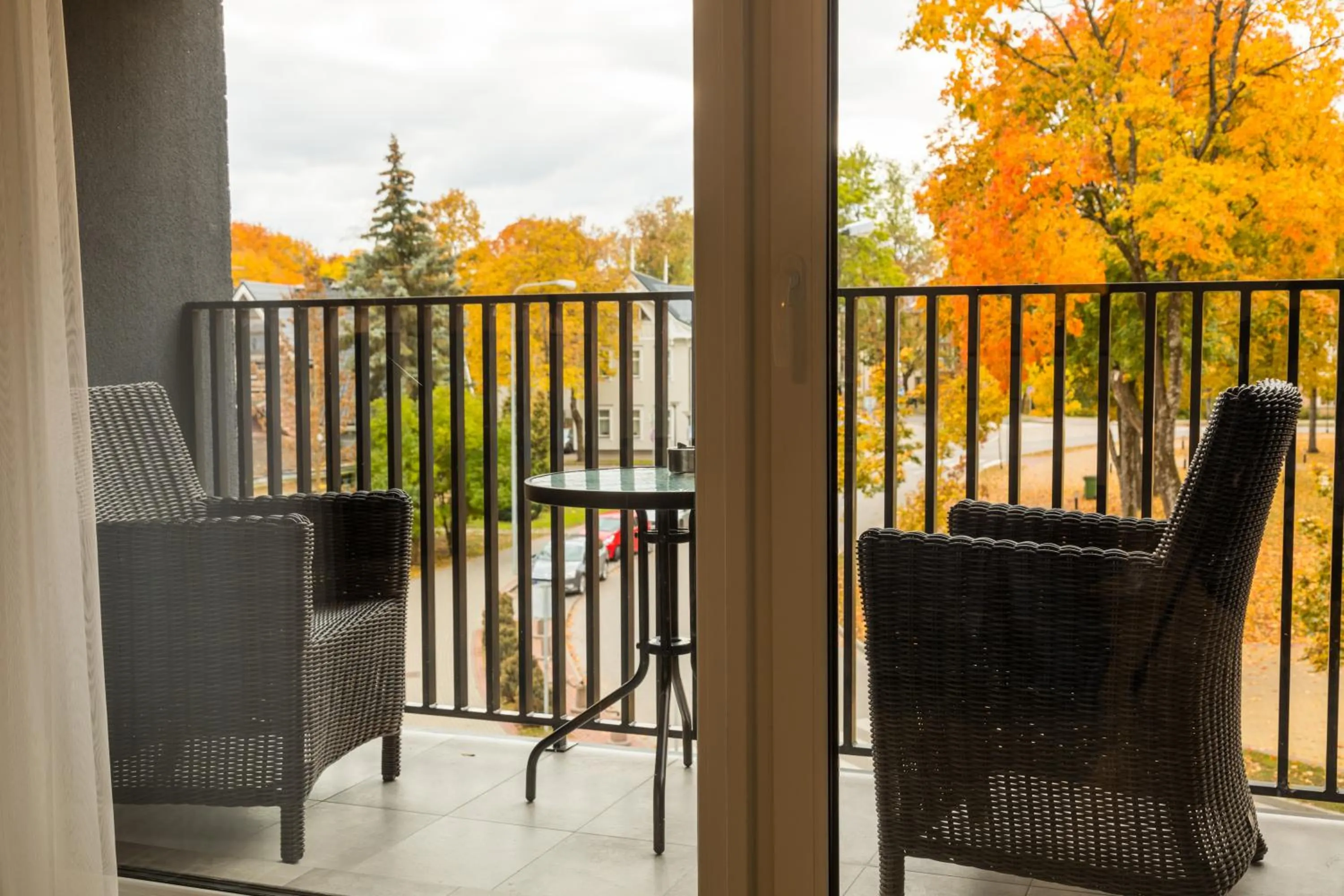 Balcony/Terrace in Apartment Hotel Laisve