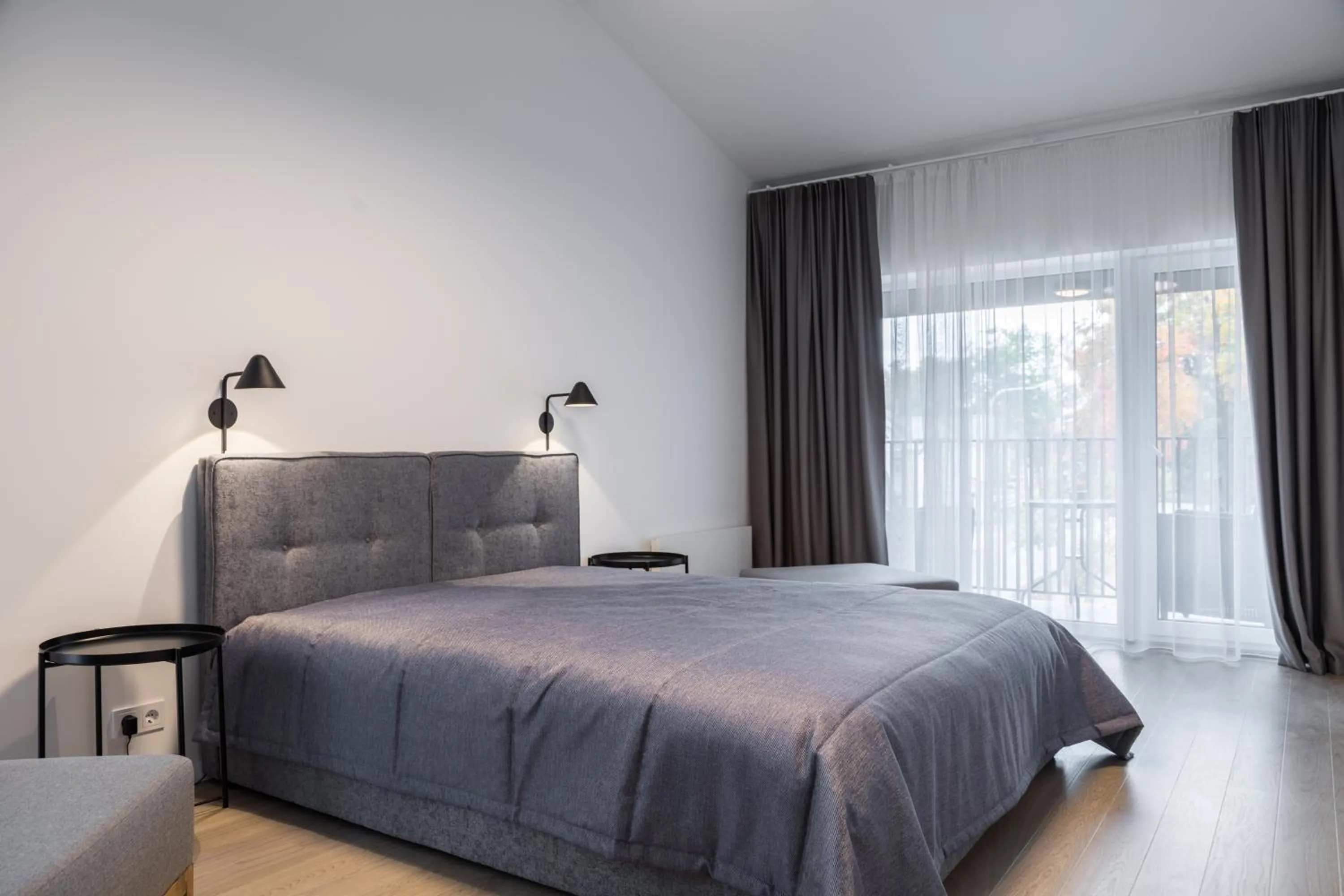 Bed in Apartment Hotel Laisve