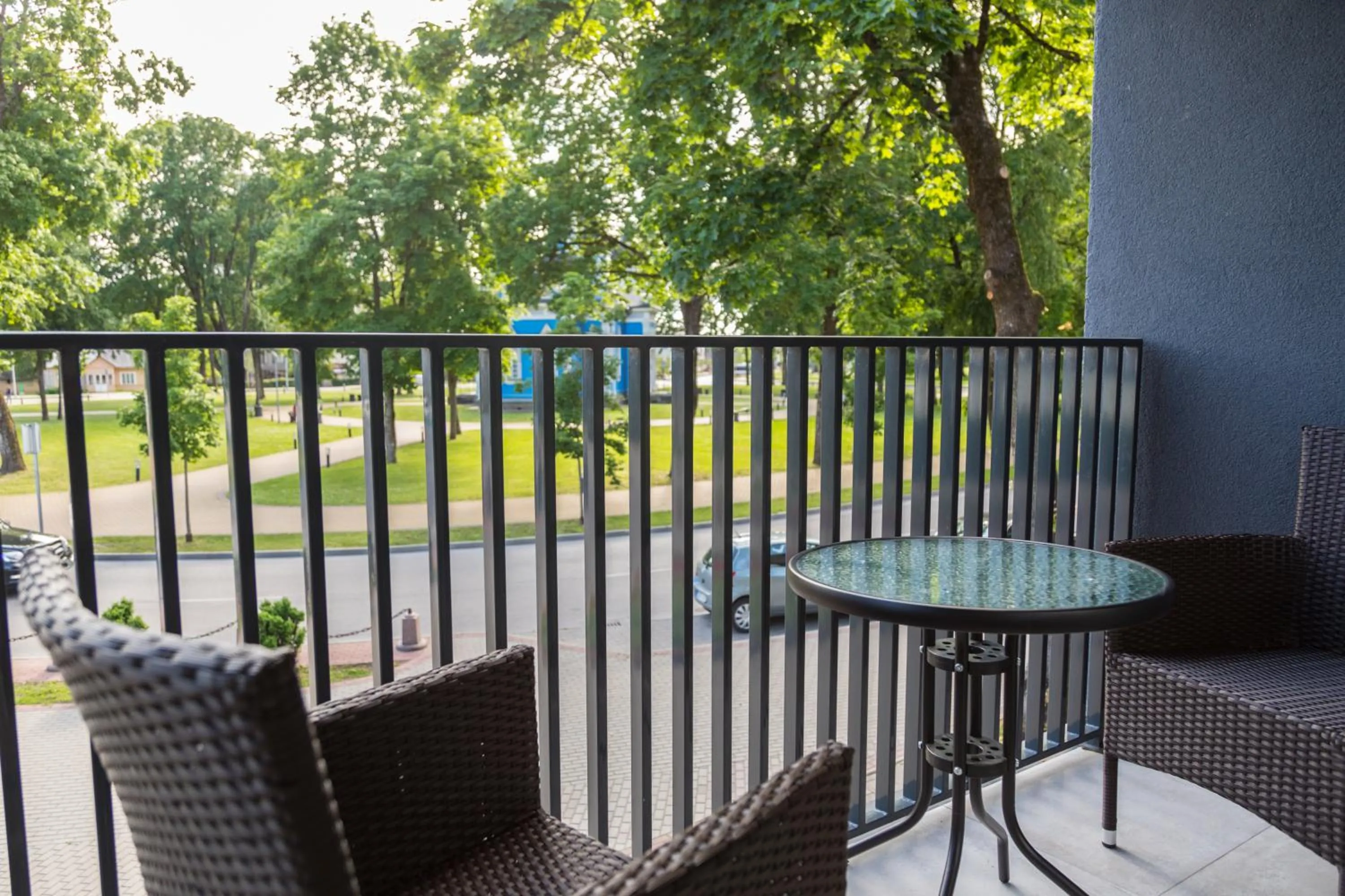 Balcony/Terrace in Apartment Hotel Laisve