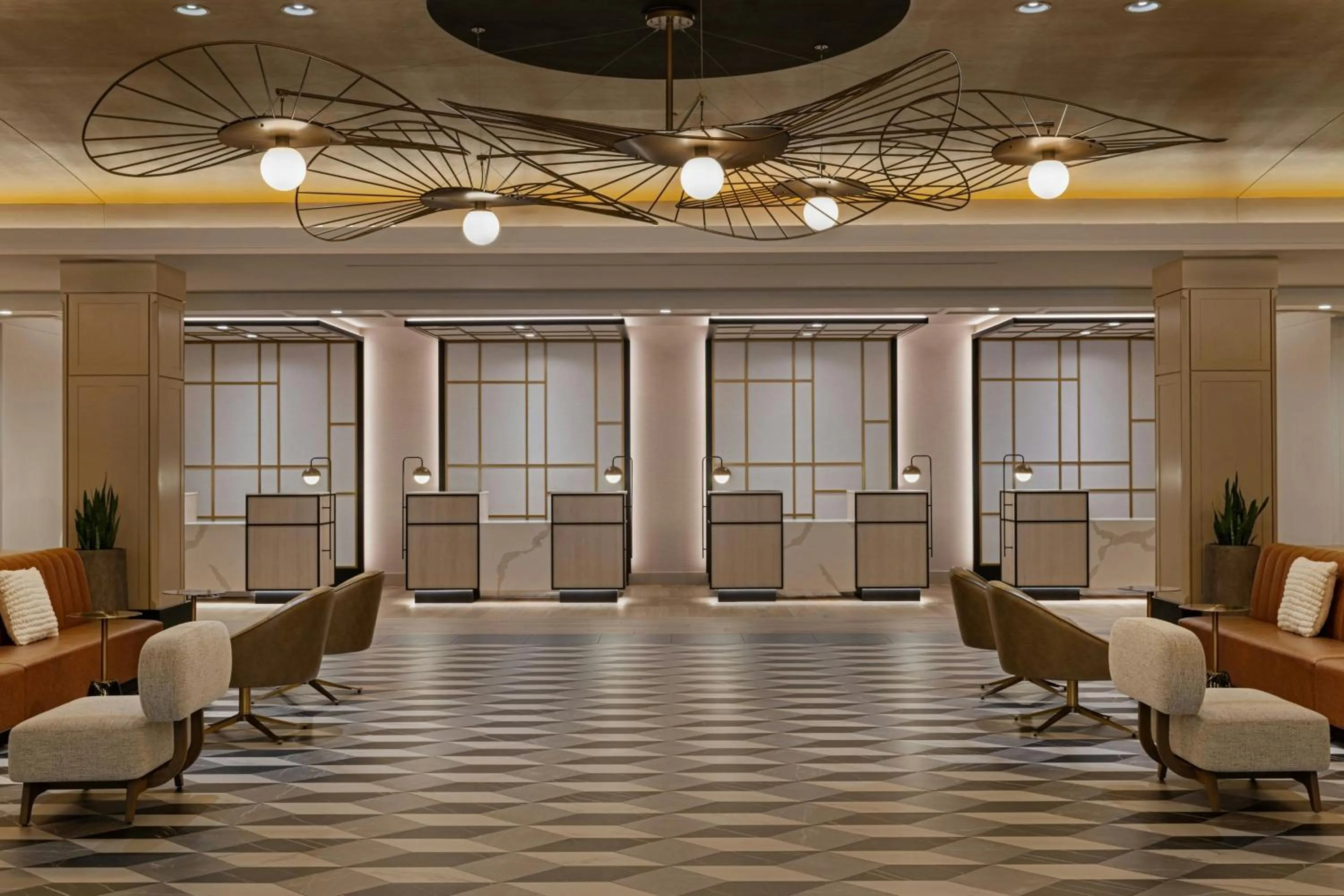 Lobby or reception in Sheraton Boston Hotel