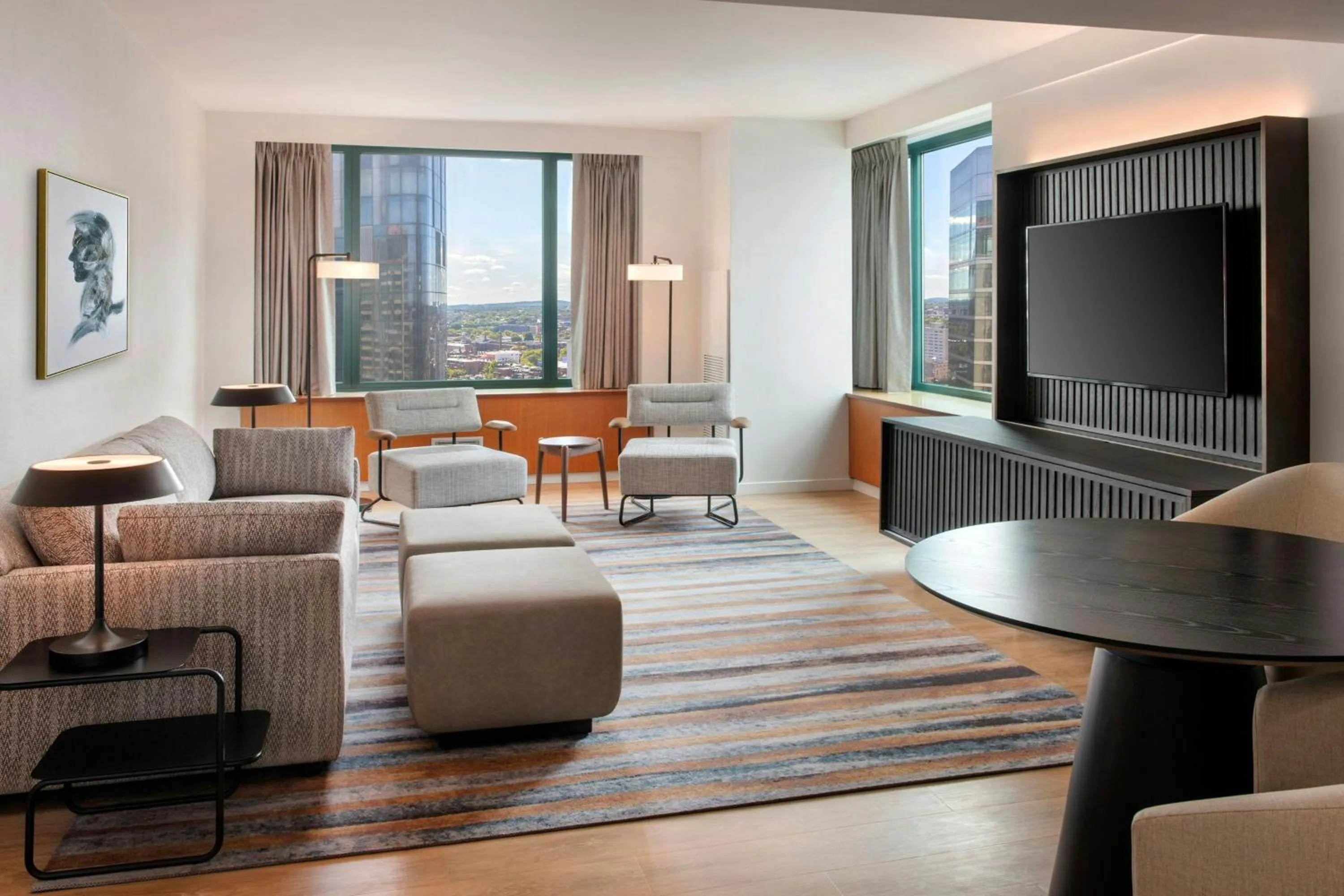 Bedroom in Sheraton Boston Hotel