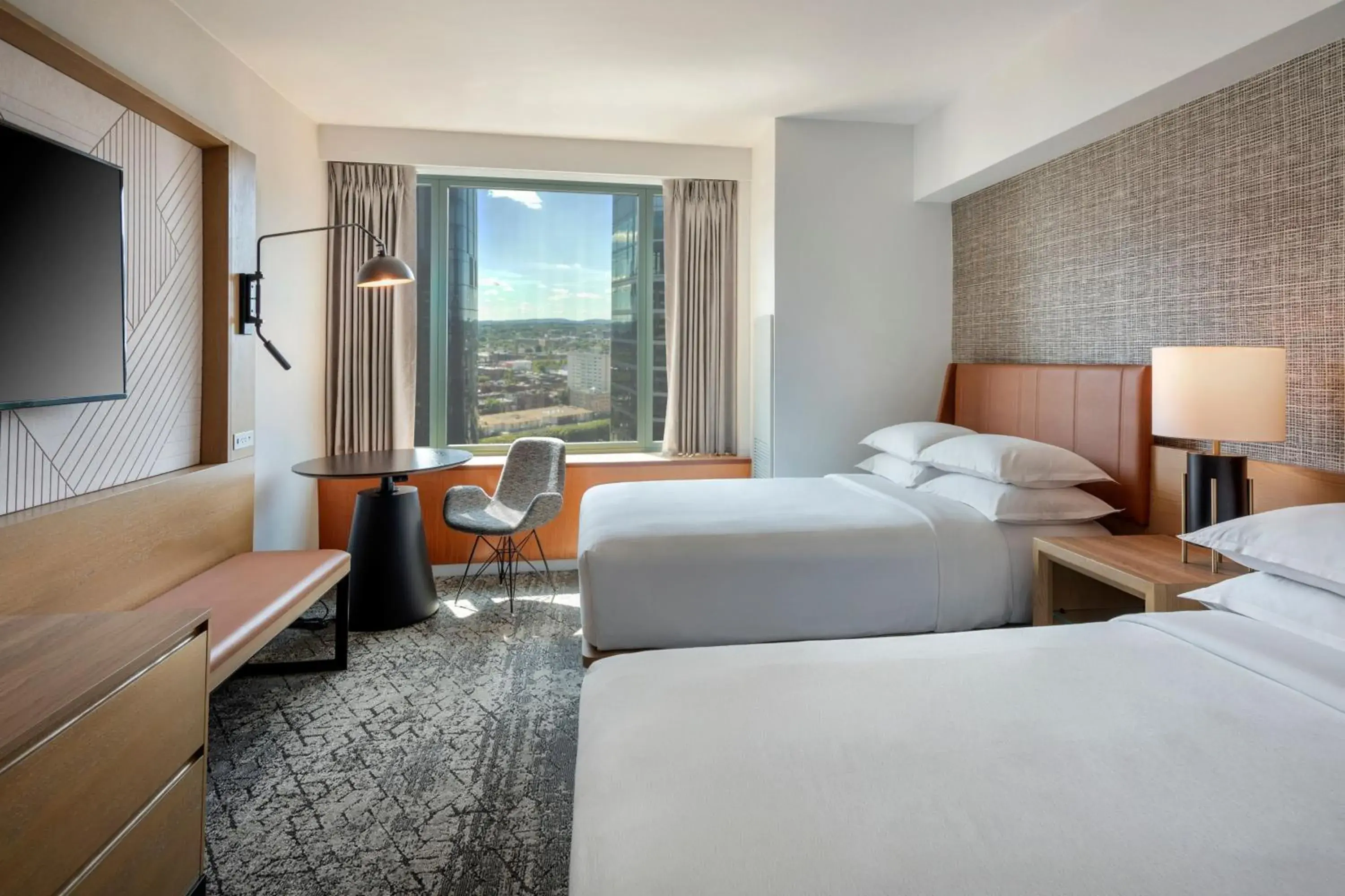 Premium Double Room with Two Double Beds - High Floor in Sheraton Boston Hotel Premium Double Room with Two Double Beds - High Floor in Sheraton Boston Hotel