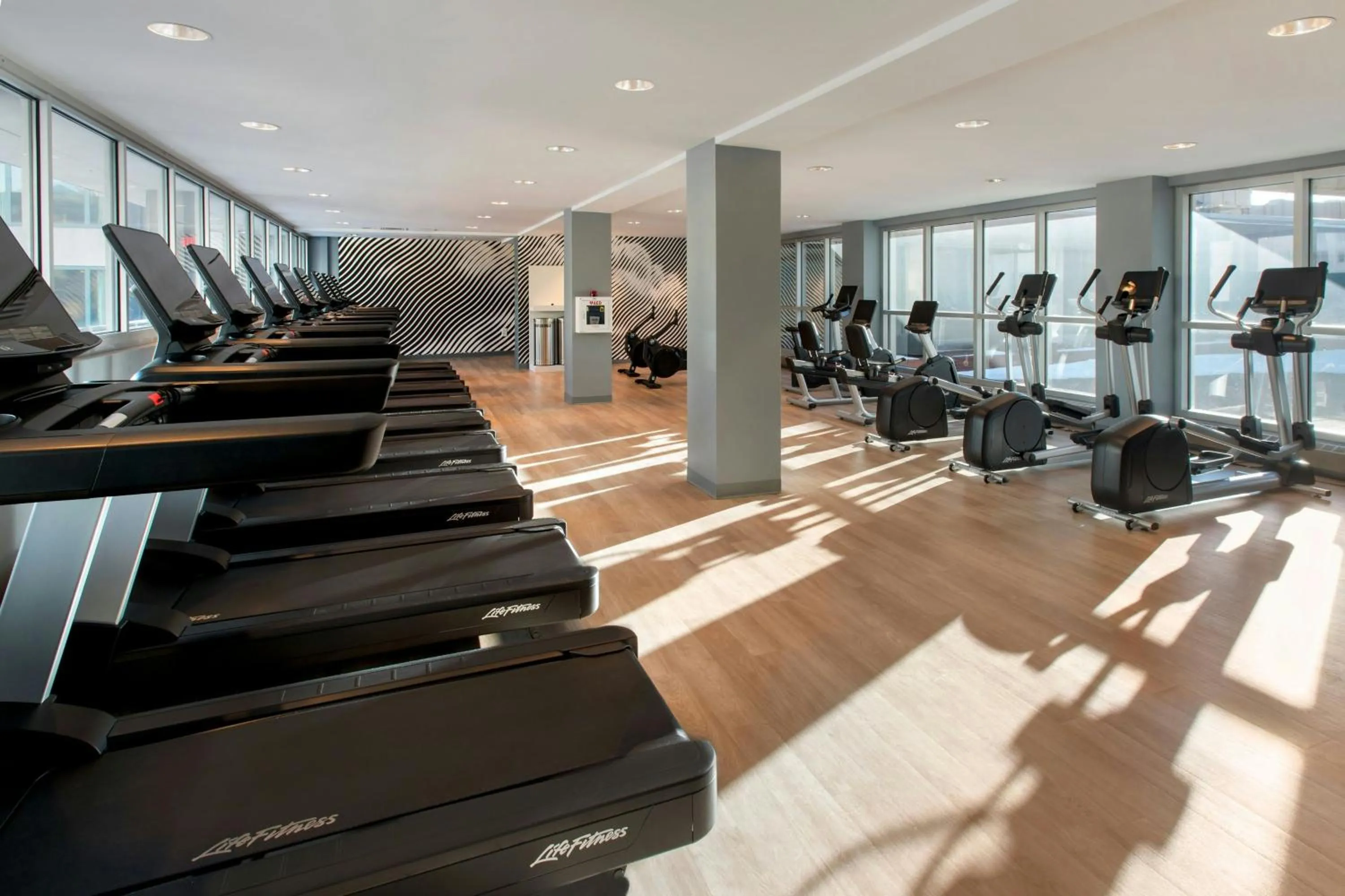 Fitness centre/facilities in Sheraton Boston Hotel