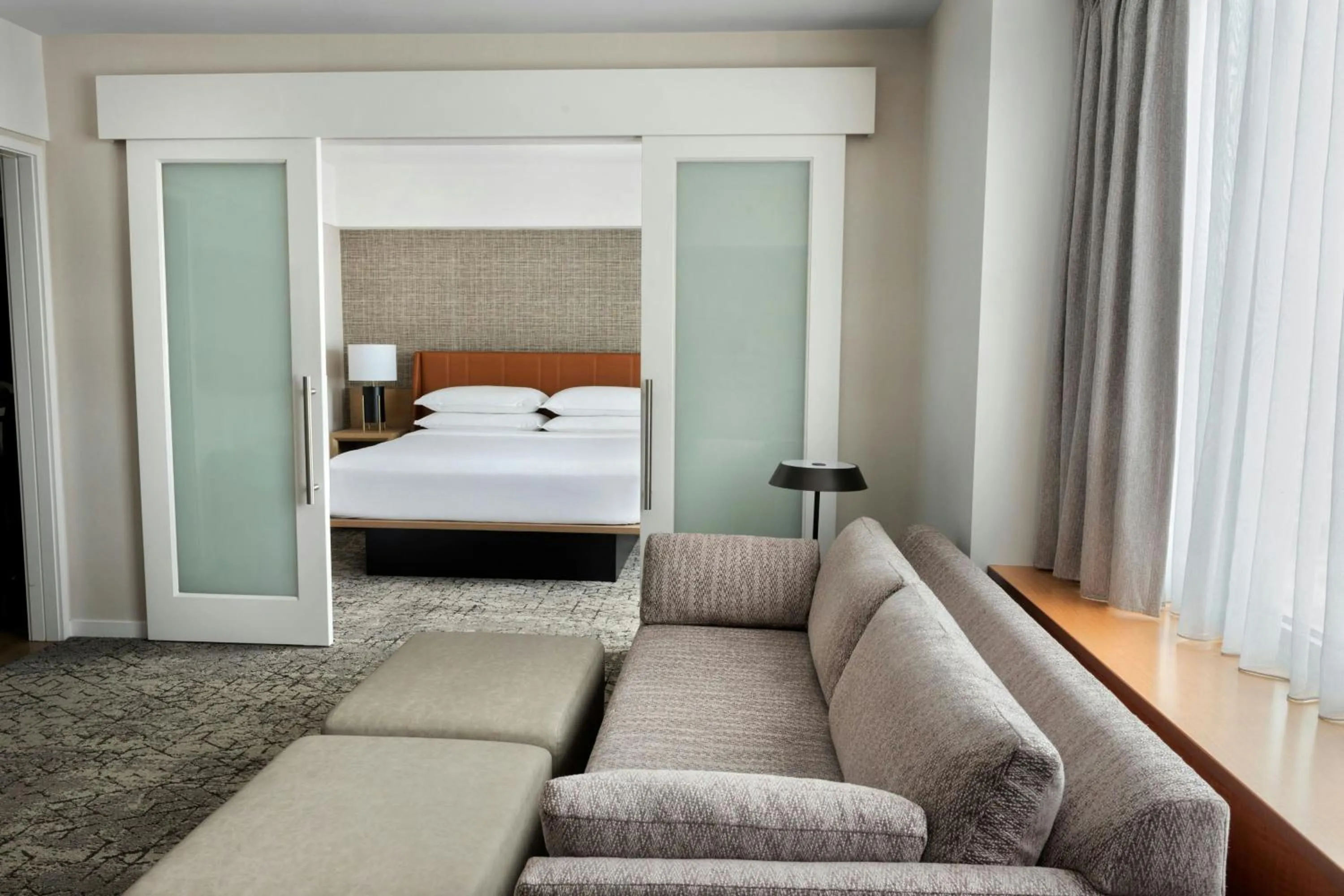 Photo of the whole room, Bed in Sheraton Boston Hotel