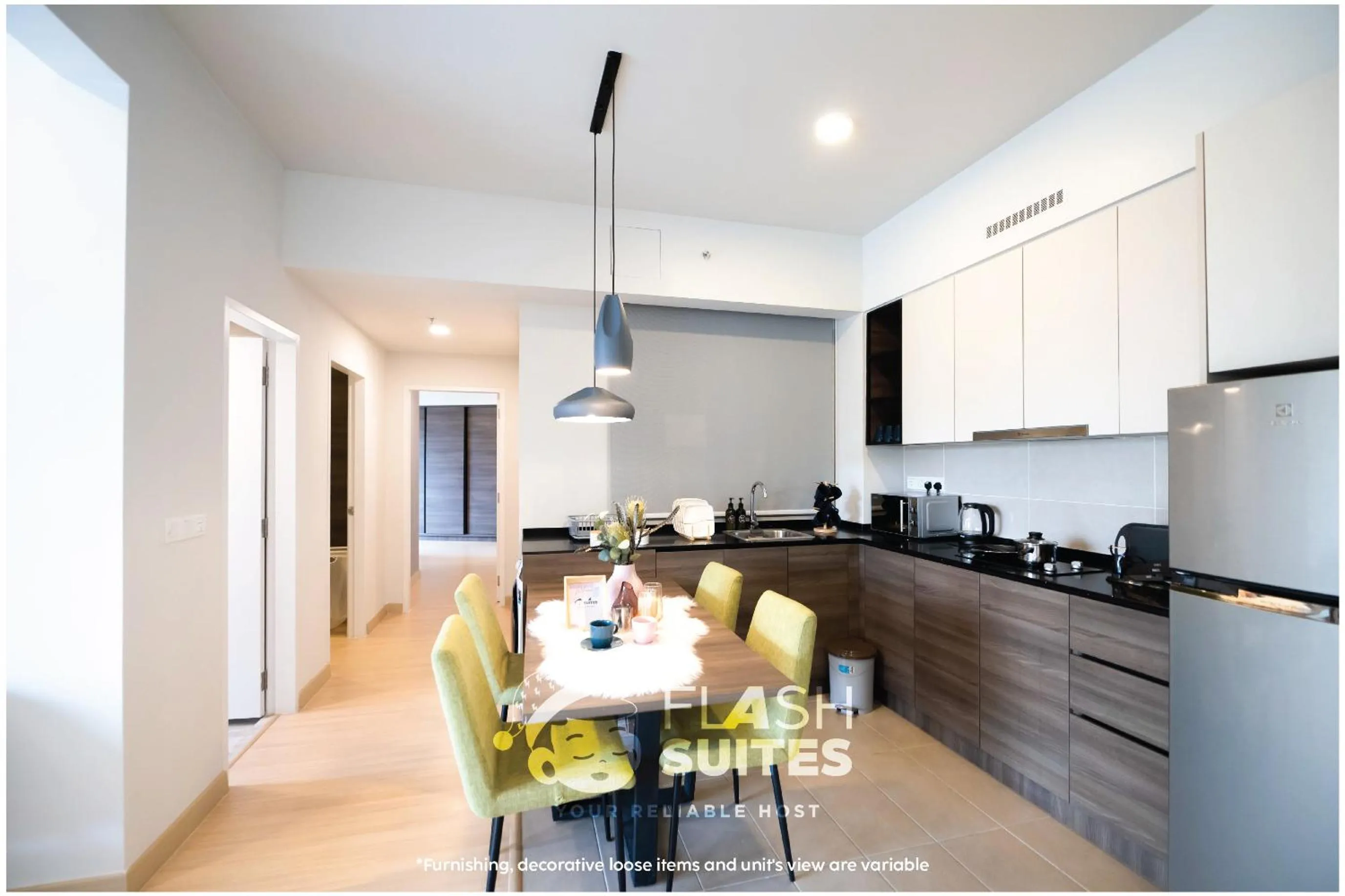 Kitchen or kitchenette in Windmill Upon Hills Premium Suites Genting Highland