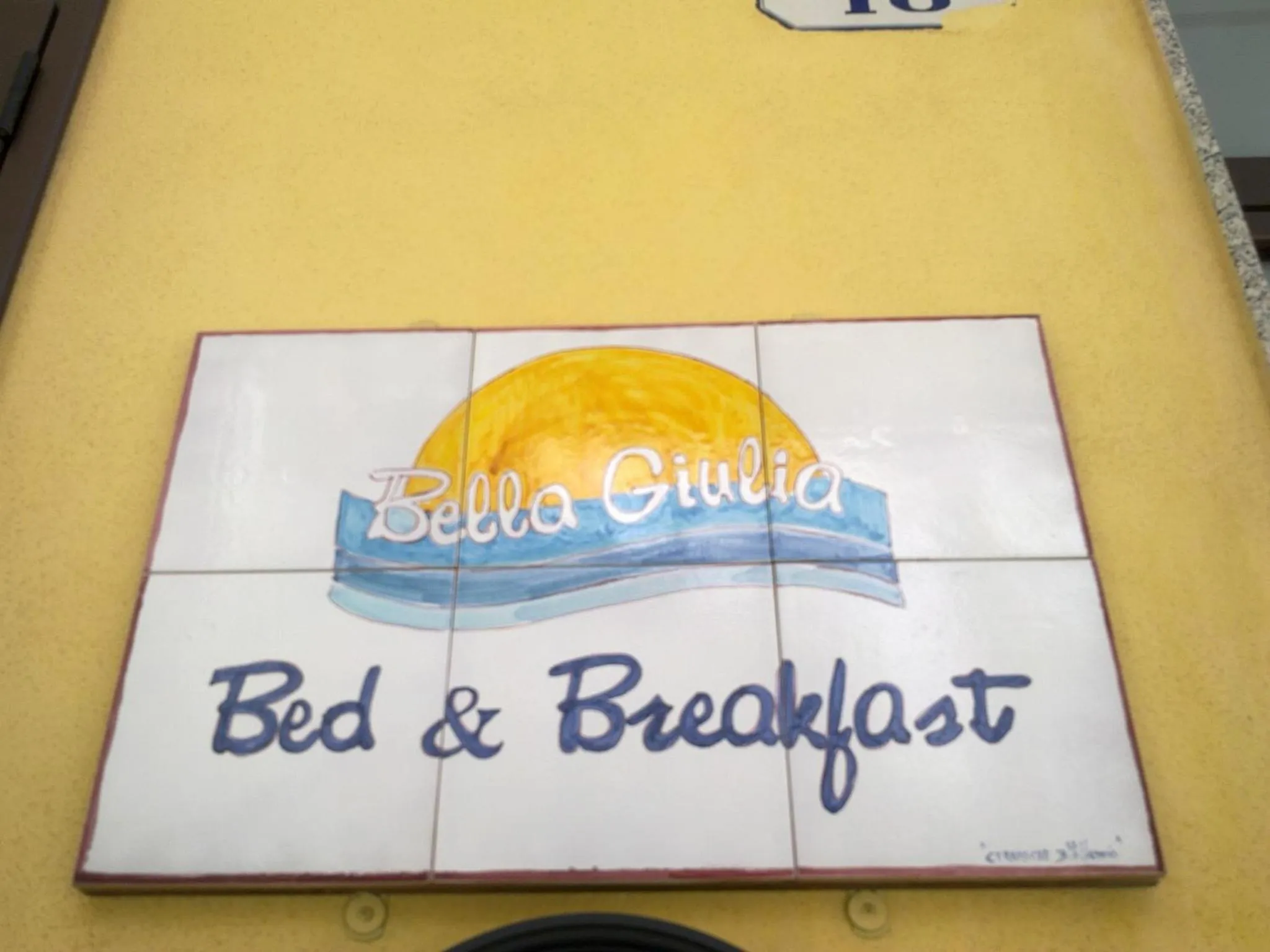 Facade/entrance in Bella Giulia