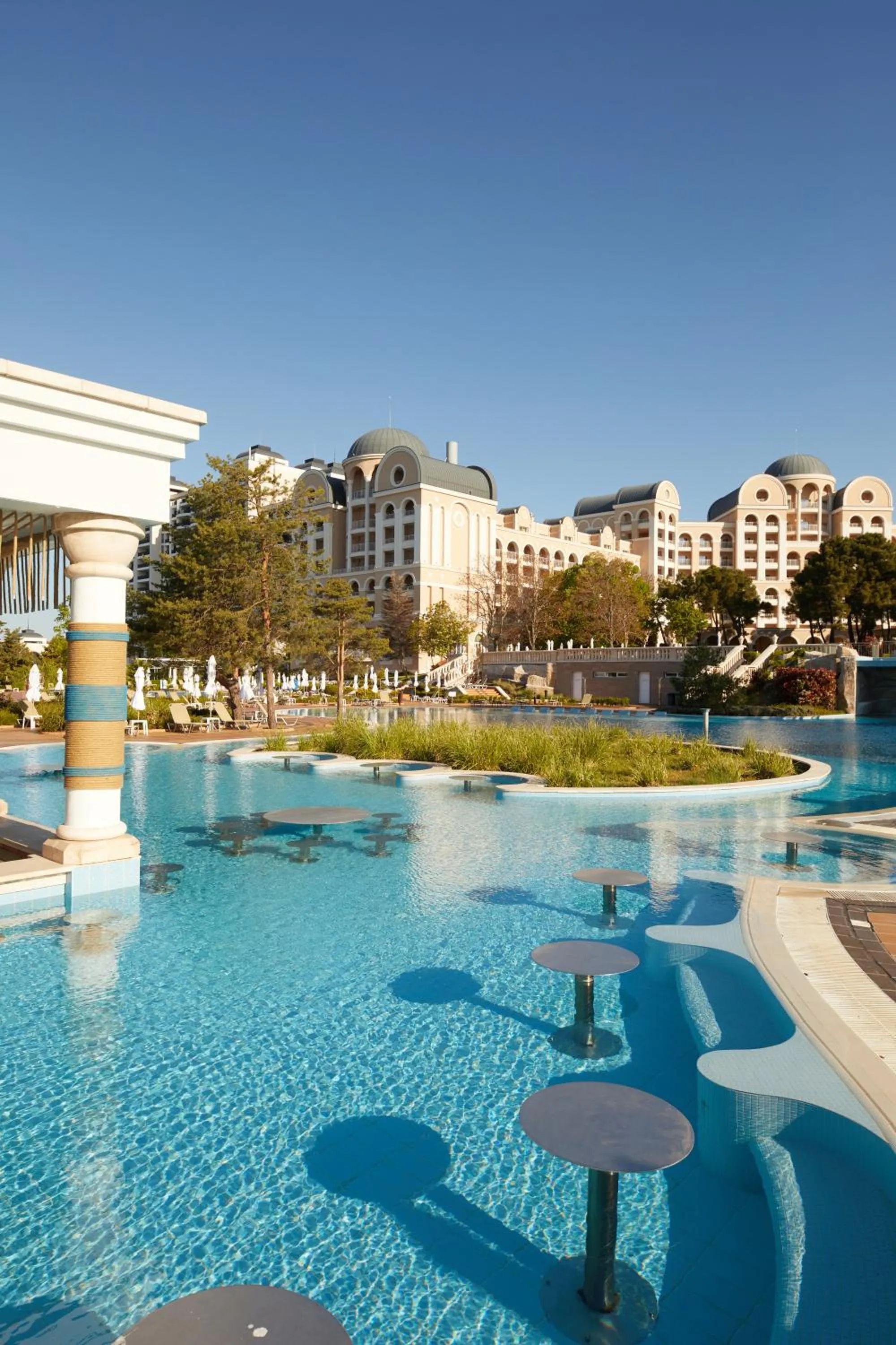 Swimming pool in Dreams Sunny Beach Resort and Spa - Premium All Inclusive