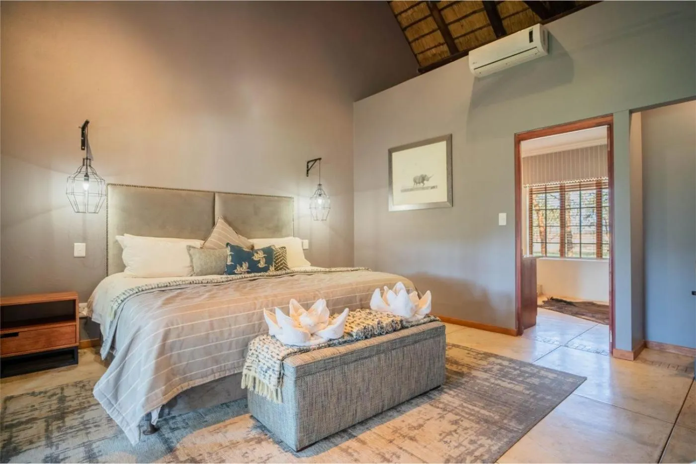 Bedroom, Bed in Kilima Private Game Reserve & Spa