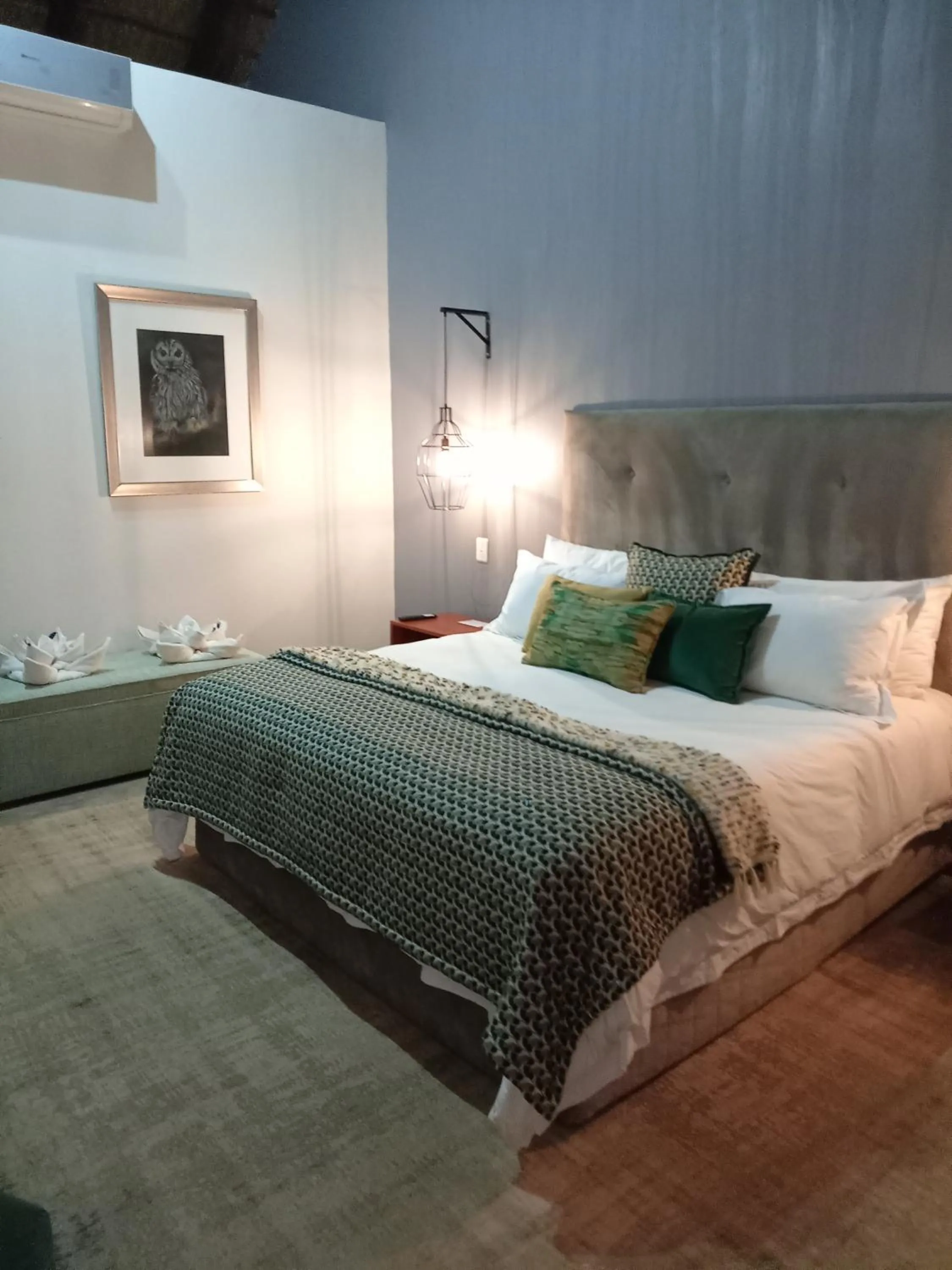 Bed in Kilima Private Game Reserve & Spa