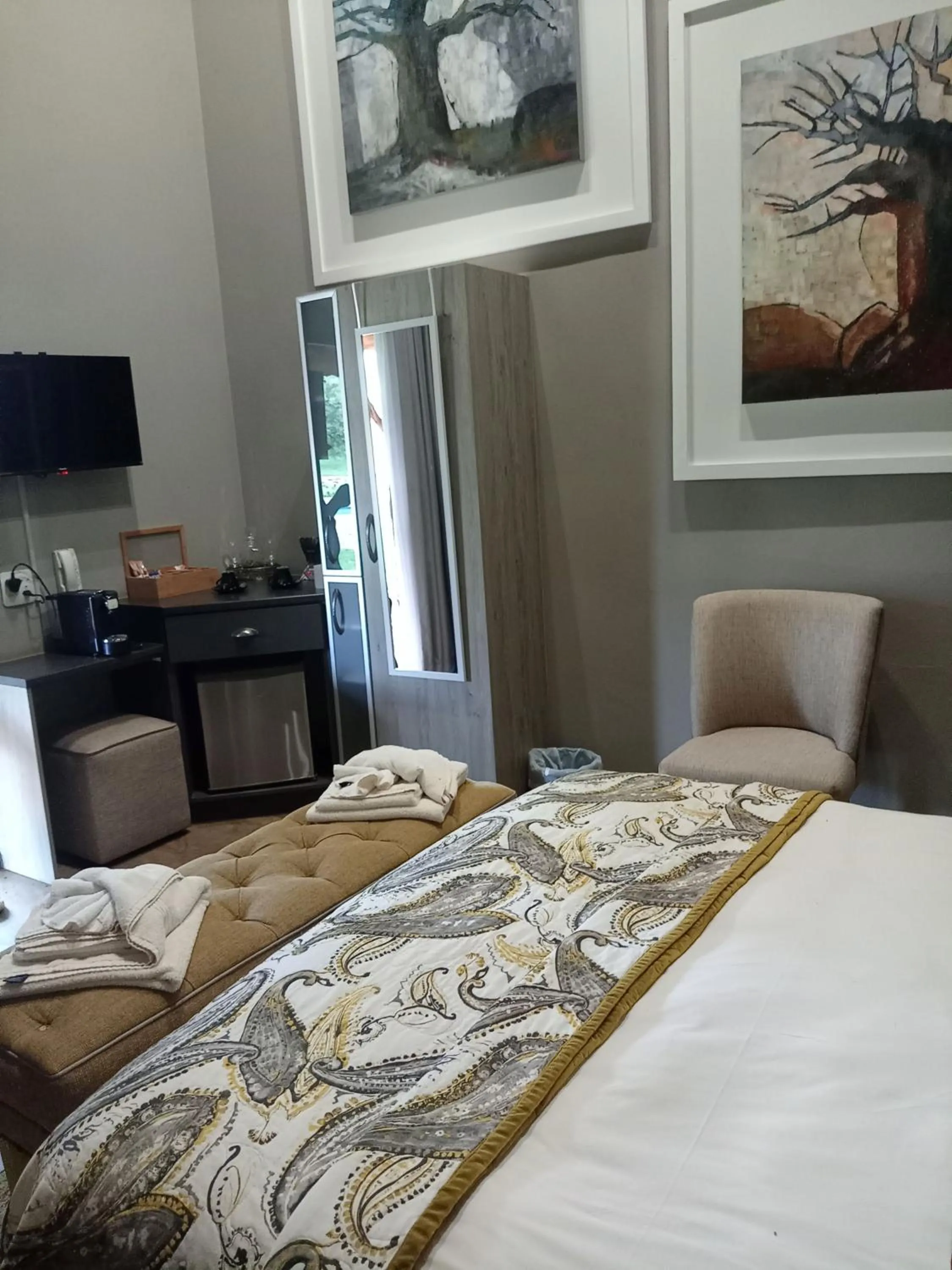 Bed in Kilima Private Game Reserve & Spa