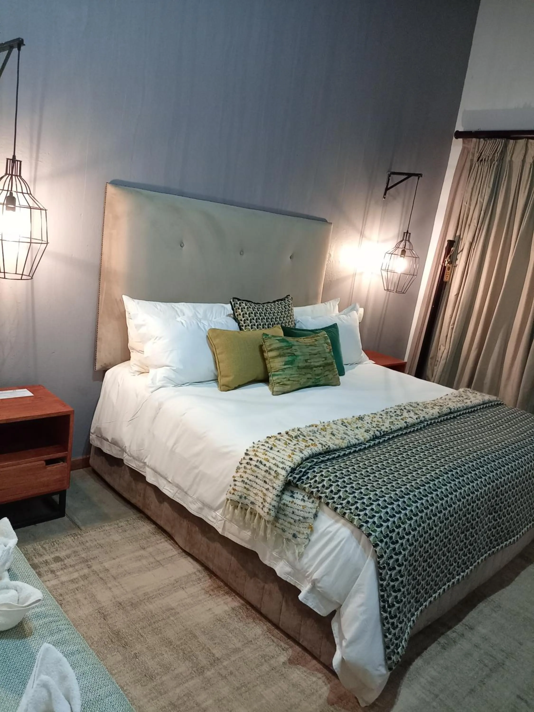 Bed in Kilima Private Game Reserve & Spa