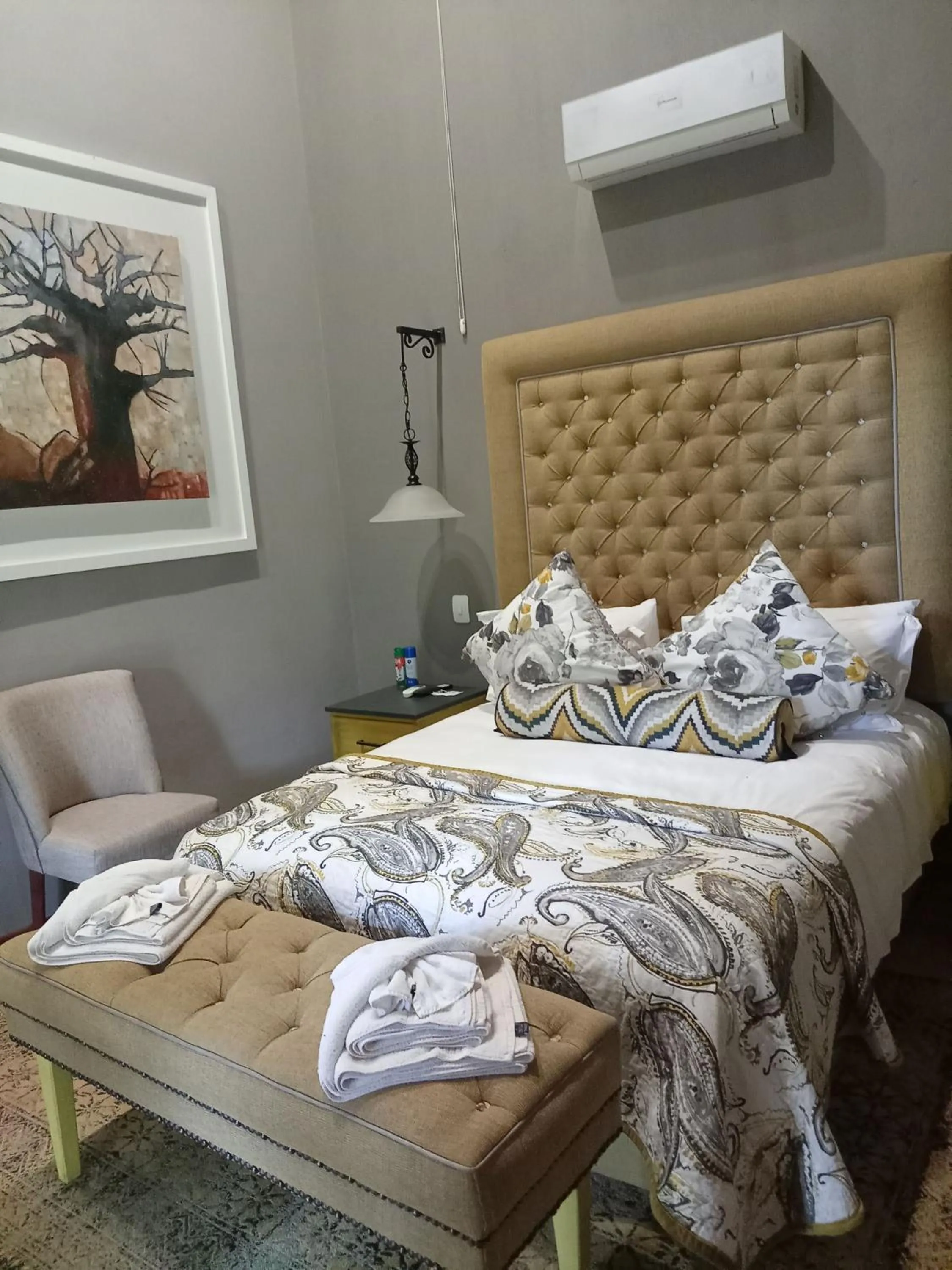 Bed in Kilima Private Game Reserve & Spa