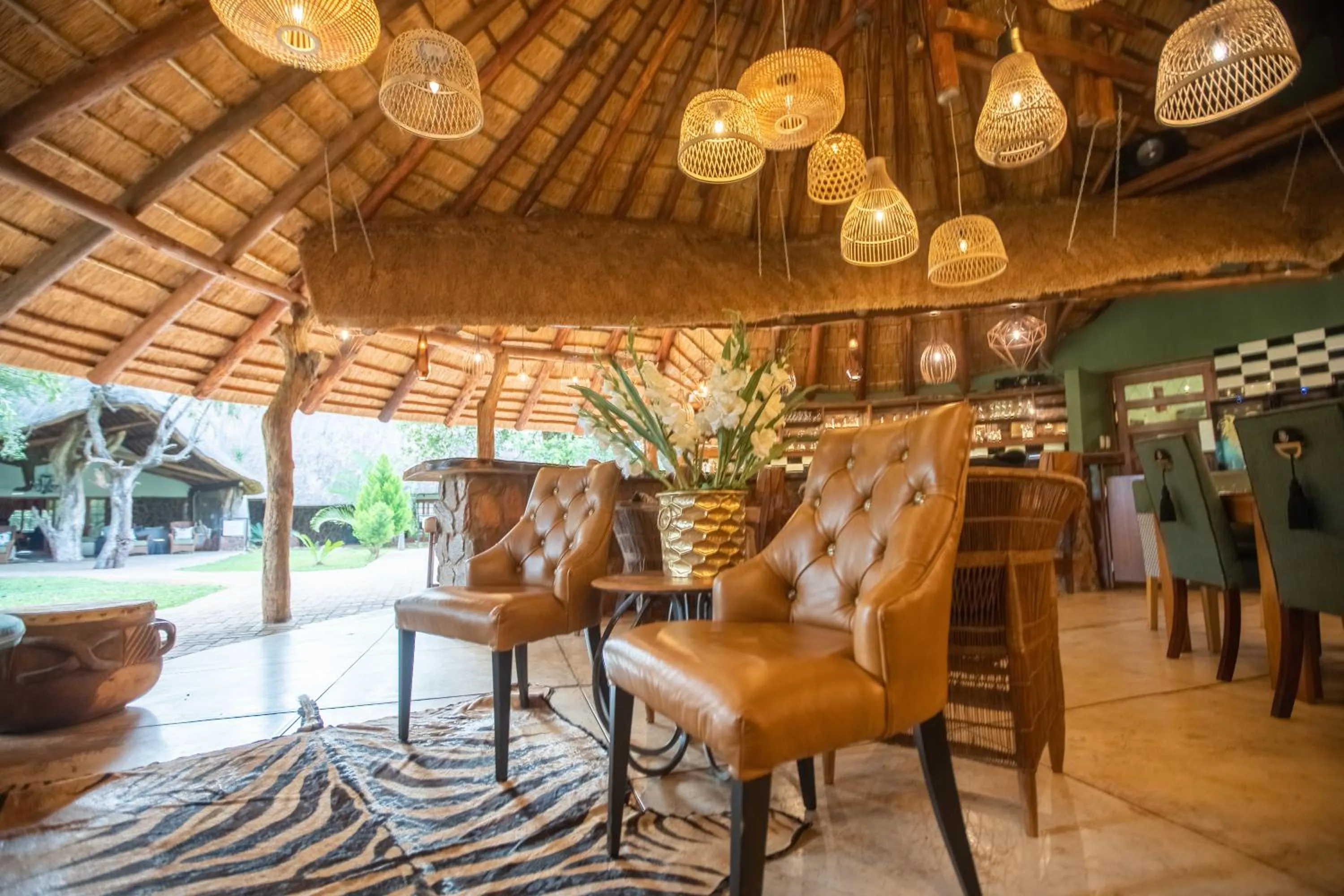 Lounge or bar in Kilima Private Game Reserve & Spa