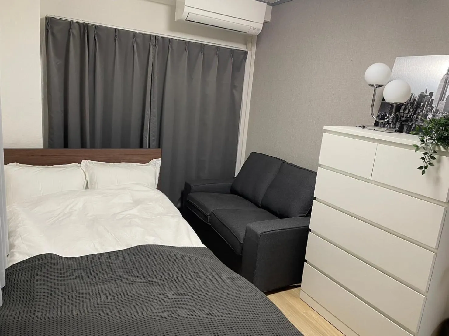 Bed in Ikebukuro Apartment