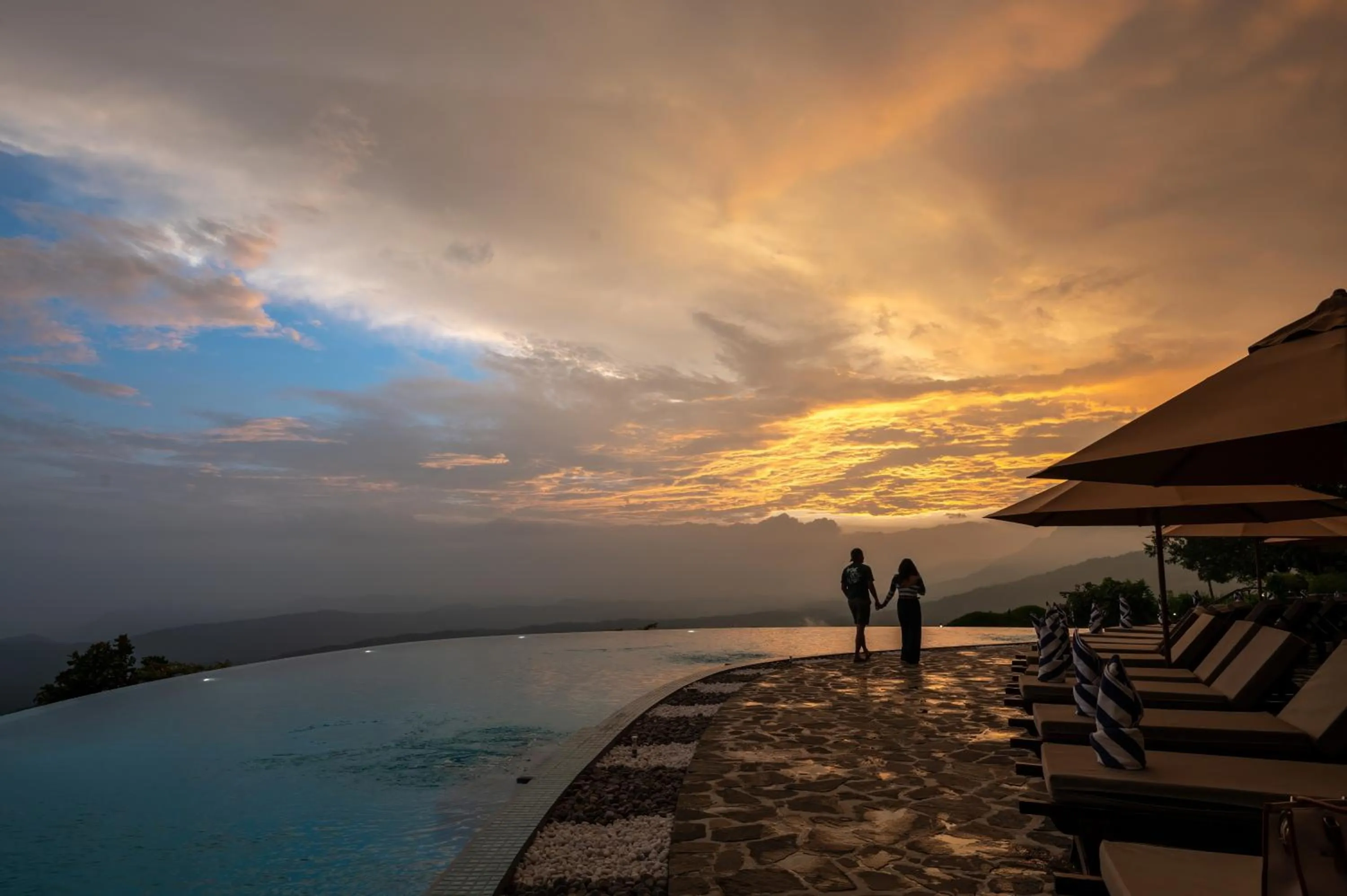 Sunset in Dream Cliff Mountain Resort