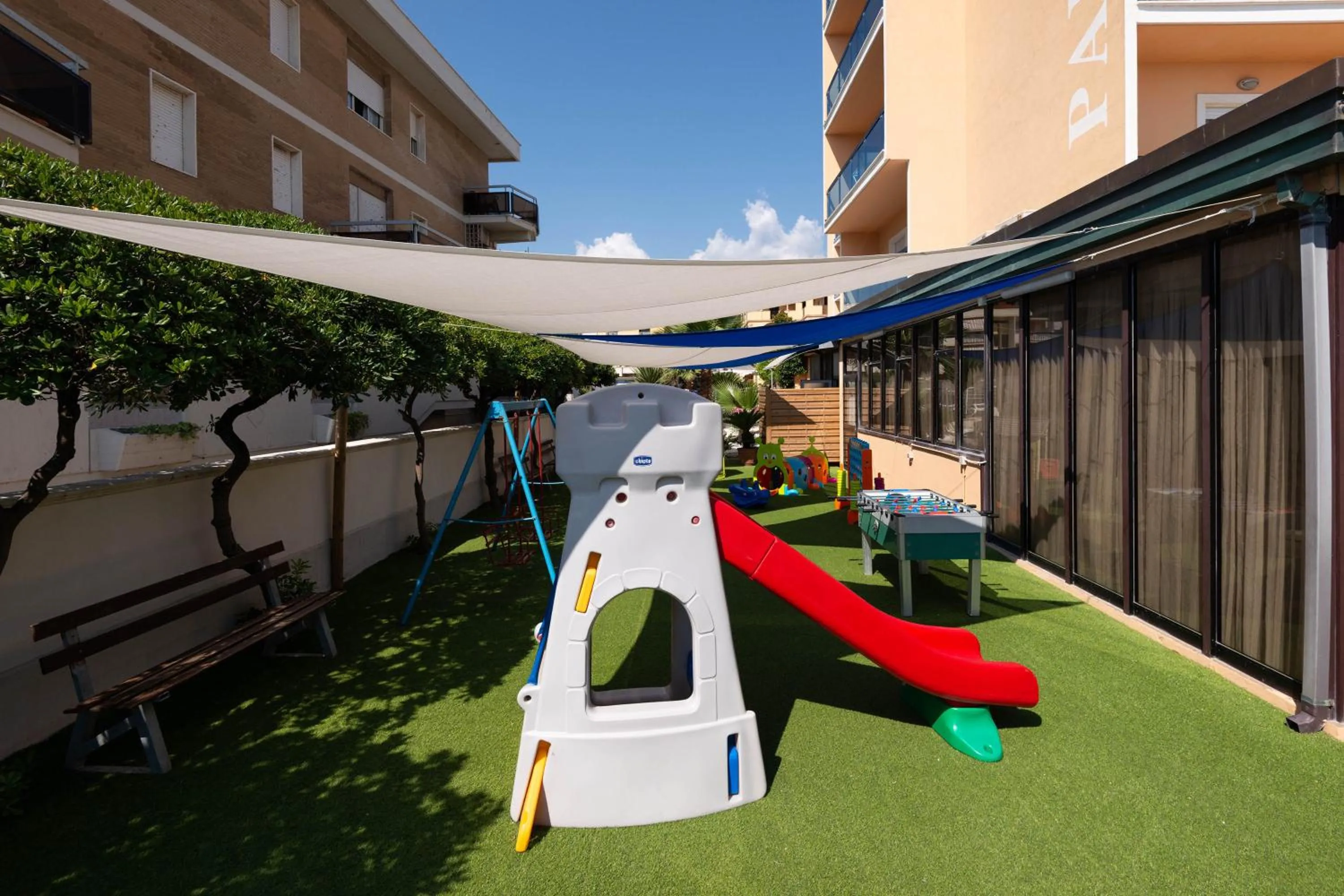 Children play ground in Hotel Paradiso