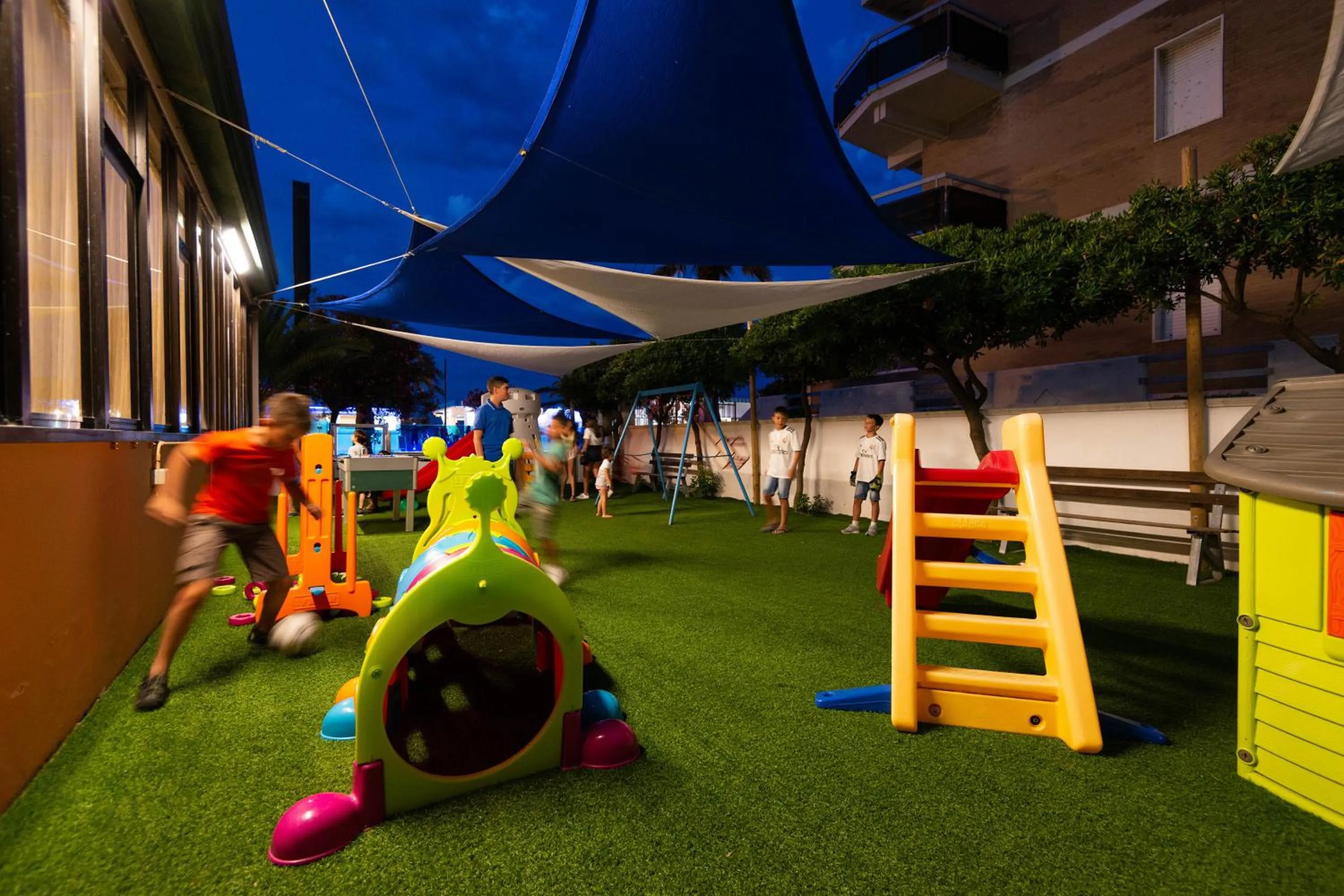 Children play ground in Hotel Paradiso