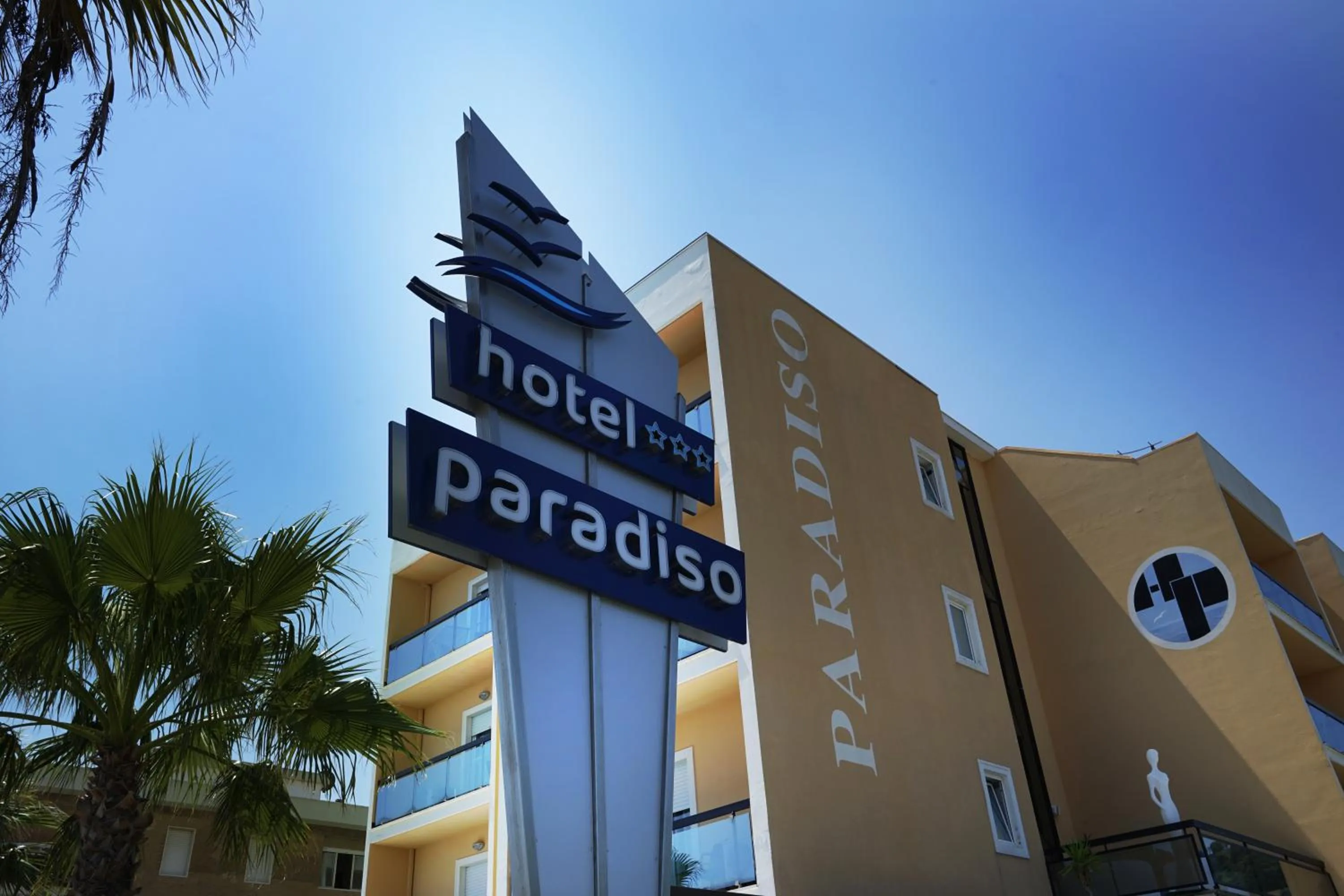 Property building in Hotel Paradiso