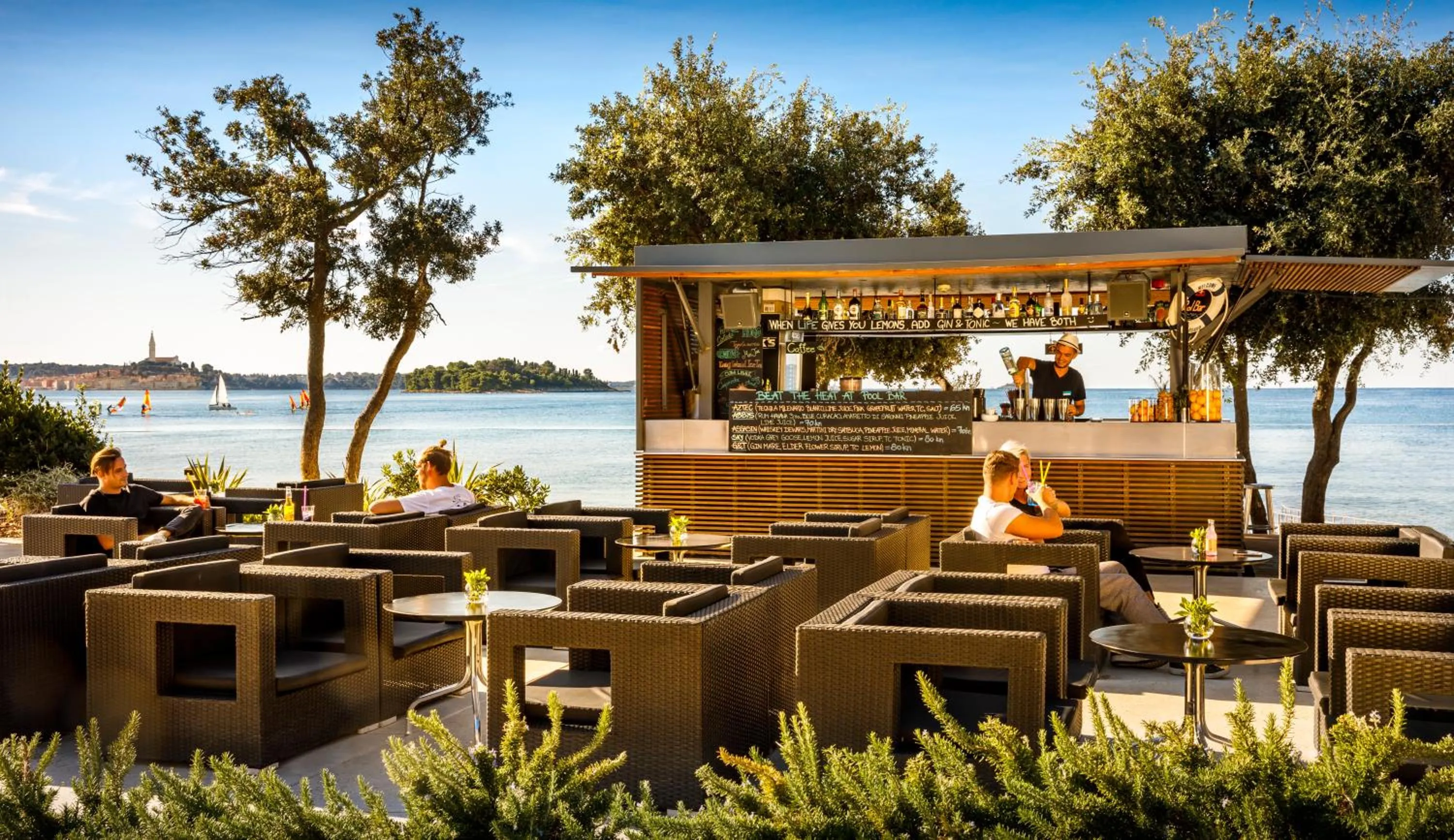 Lounge or bar in Maistra Camping Amarin Mobile homes