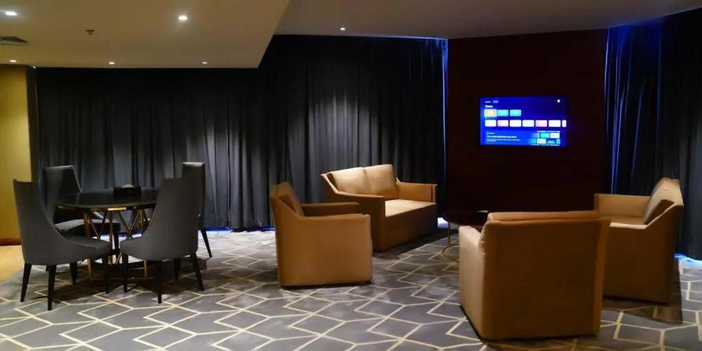 Seating area in Indigo Heights Hotel & Suites