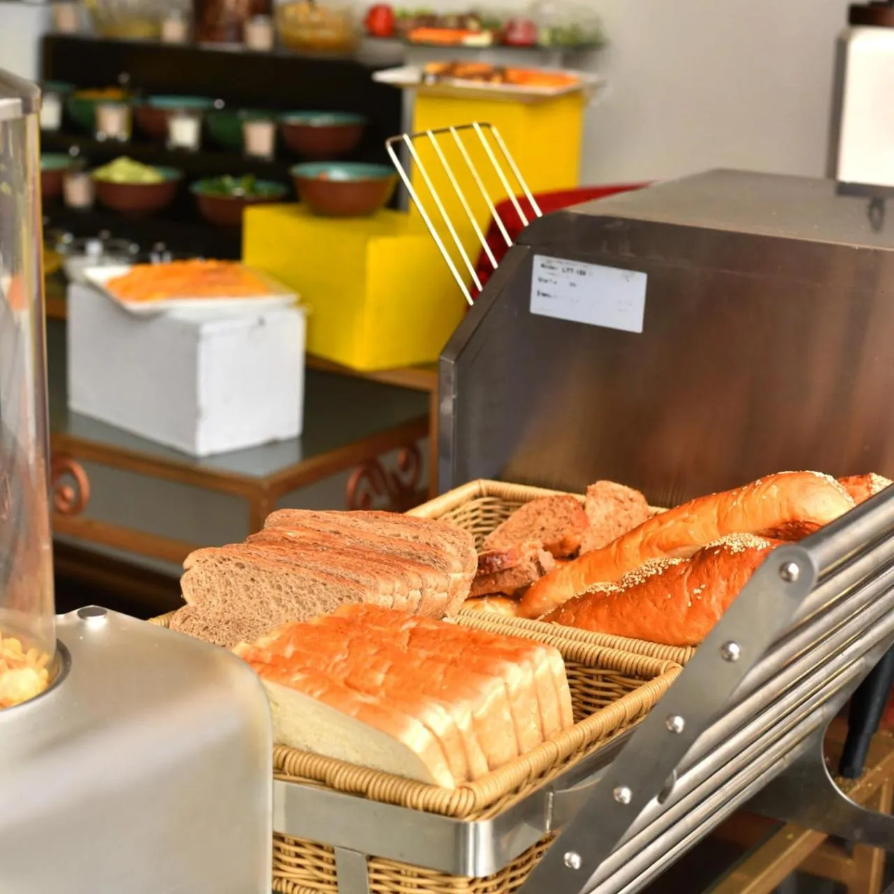 Continental breakfast in Indigo Heights Hotel & Suites