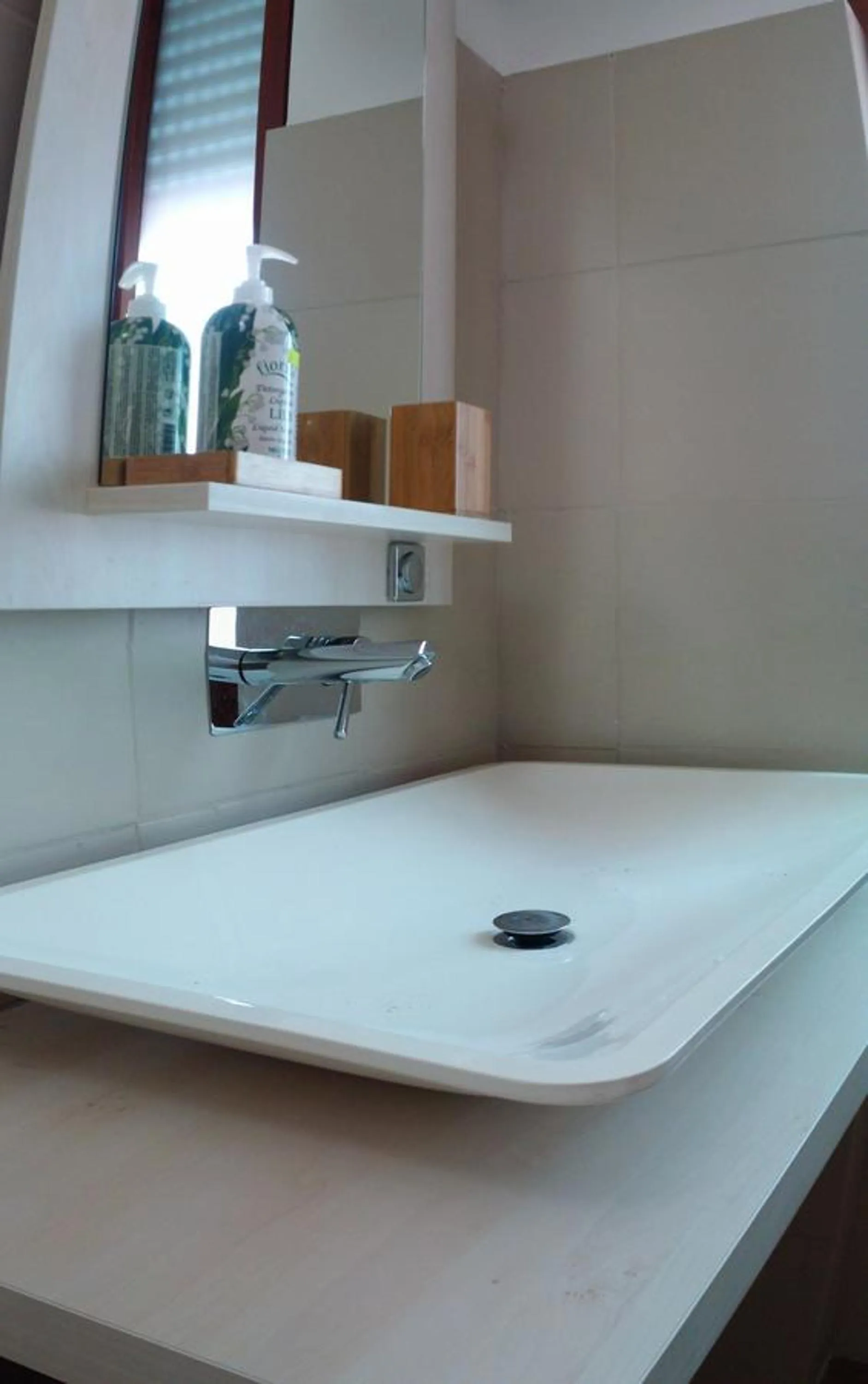 Decorative detail in B&B Degli Artisti Suite