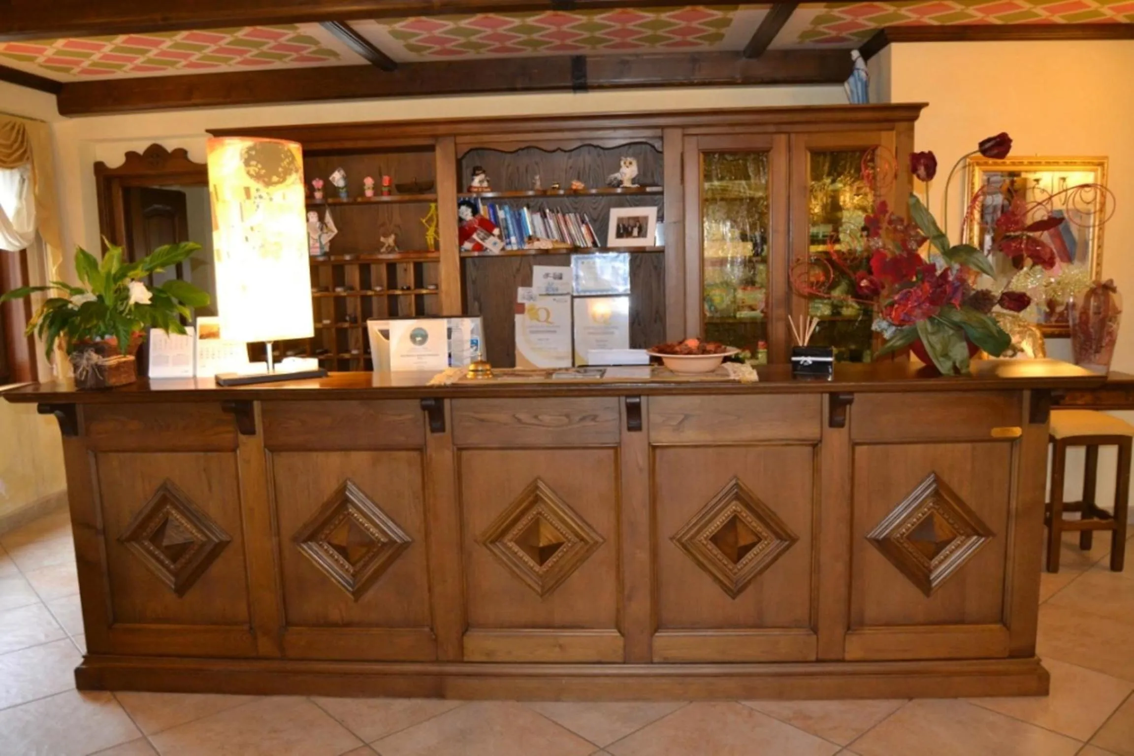 Lobby or reception in Hotel LuSi