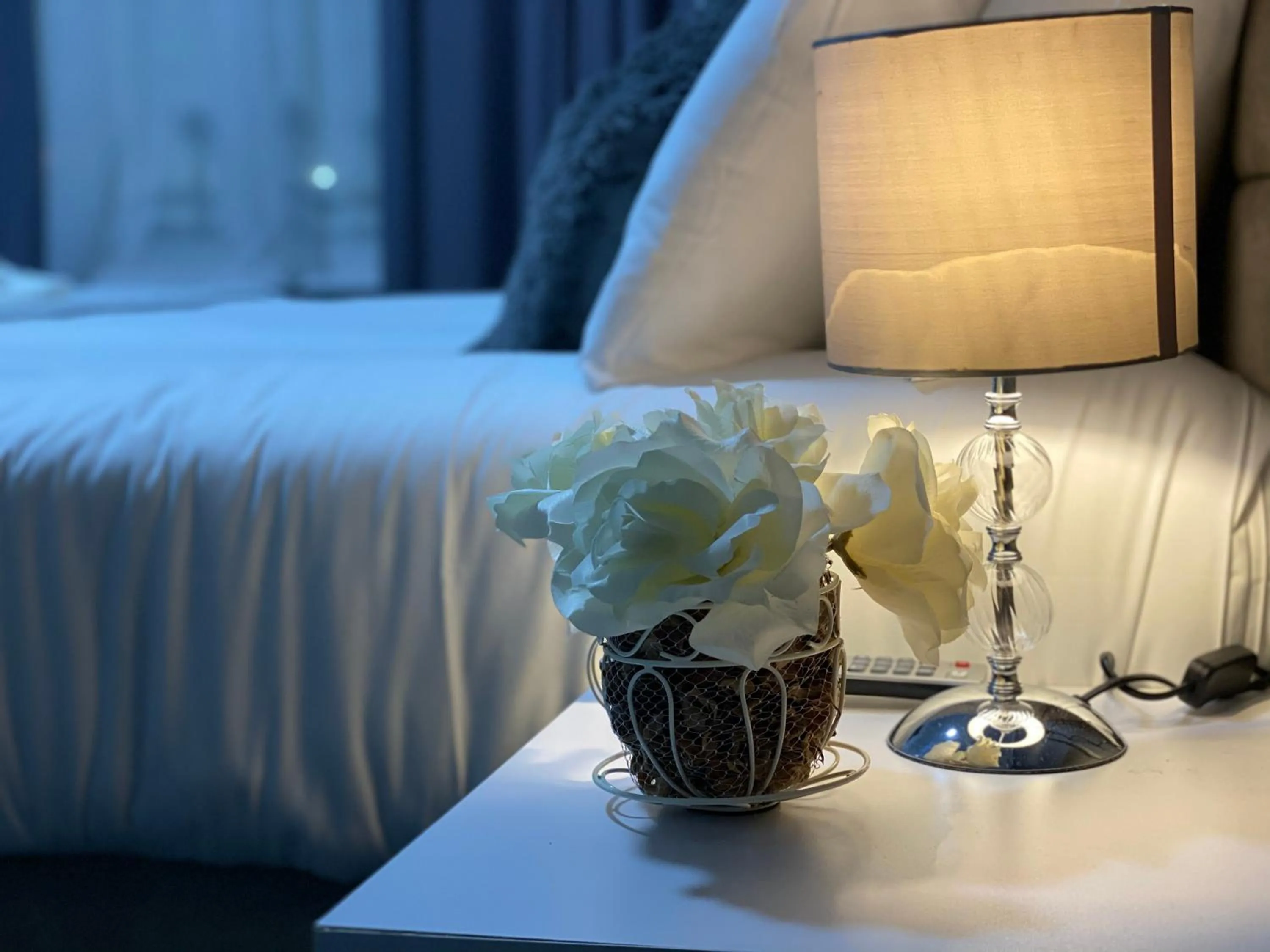 Bed in Park City Suites Hotel