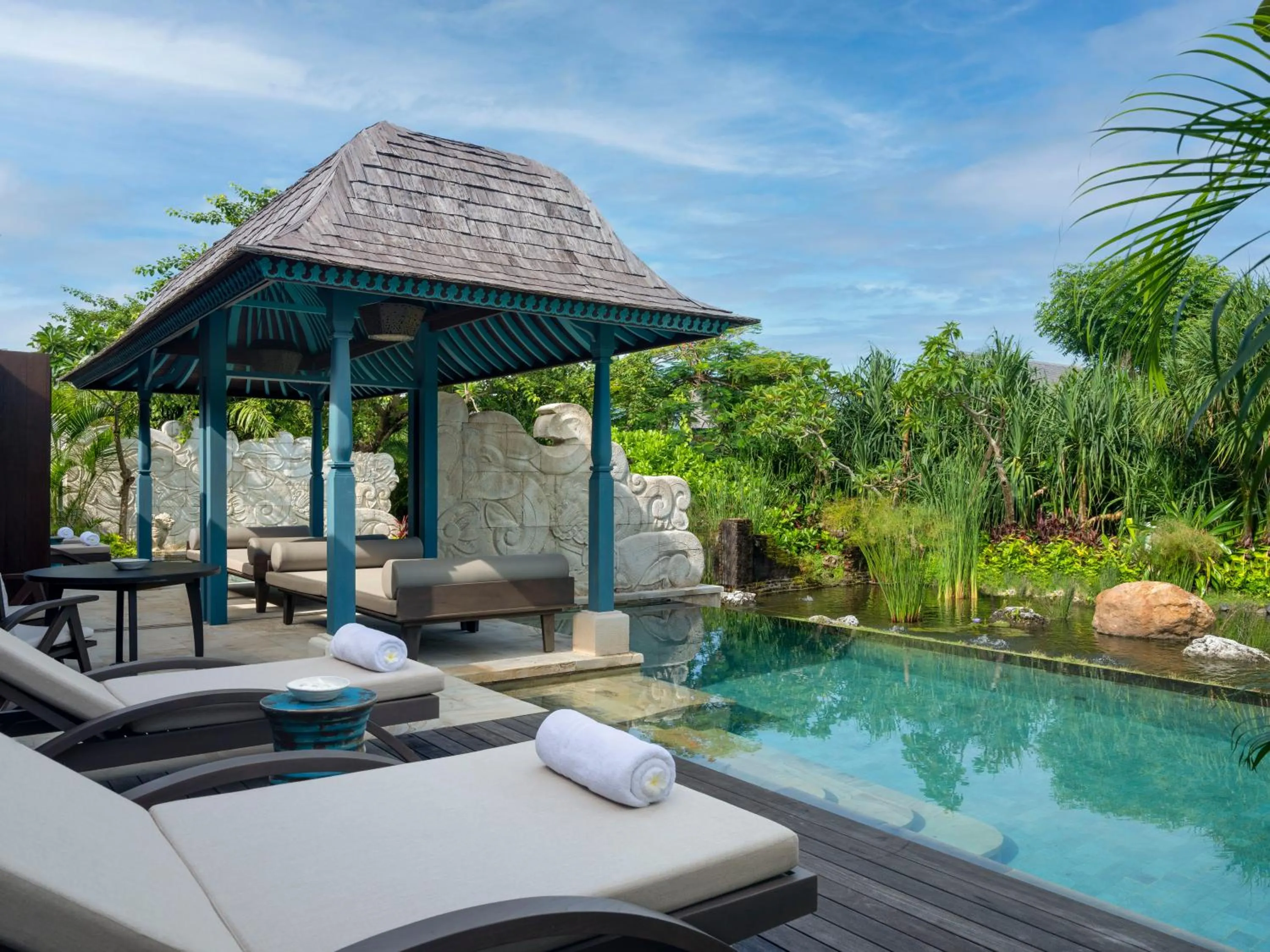 Natural landscape in Jumeirah Bali