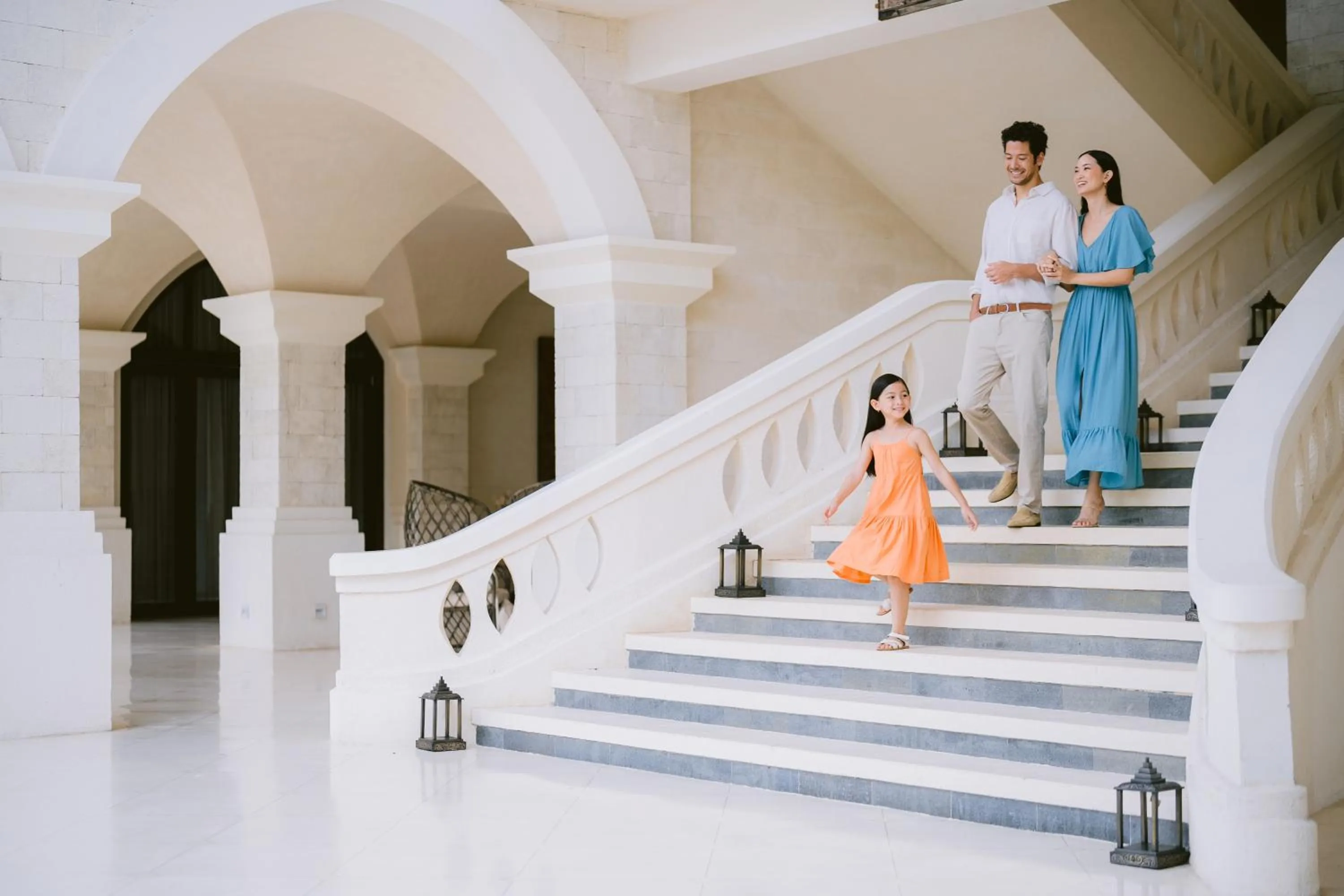 Family in Jumeirah Bali