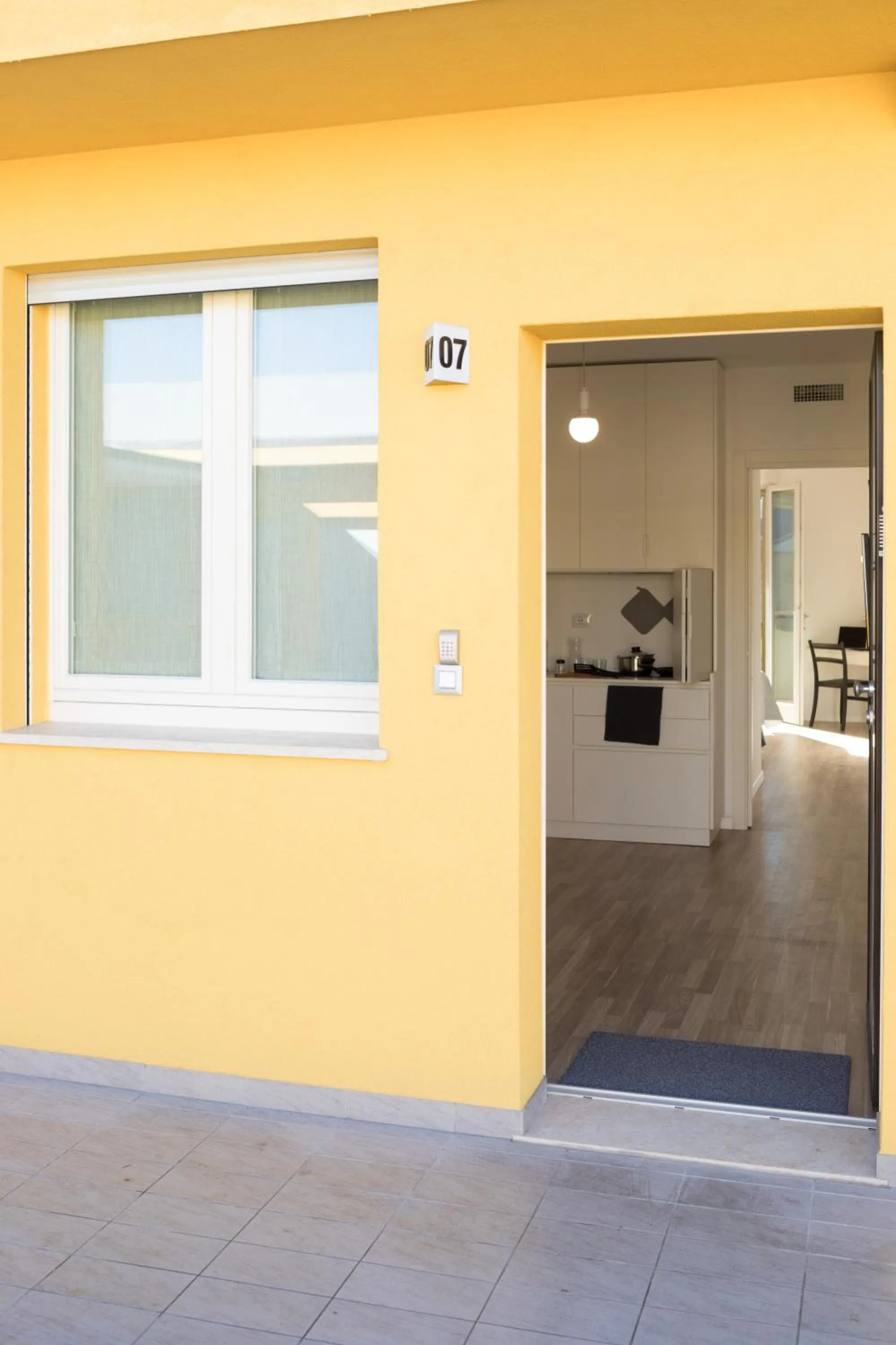 Facade/entrance in ASPIO RESIDENCE