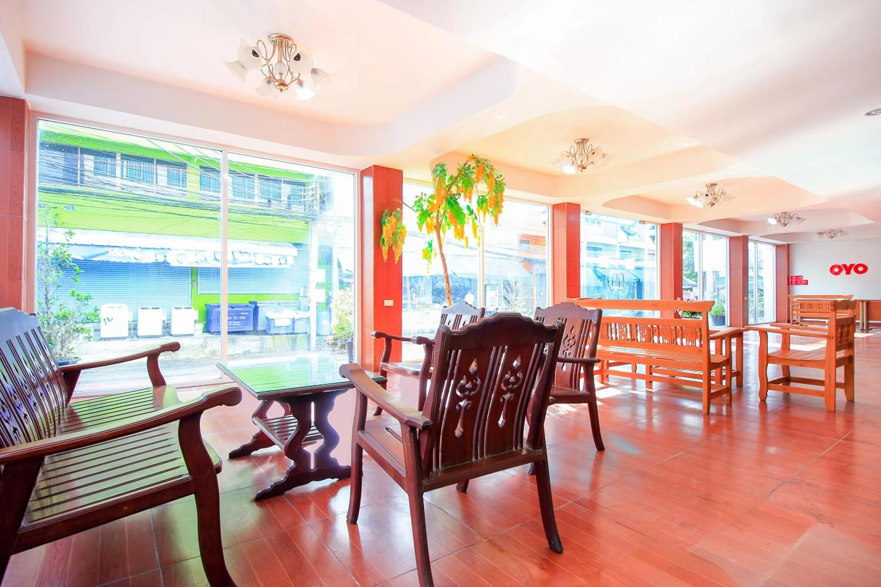 Lobby or reception in OYO 410 Diamond Boutique Hostel