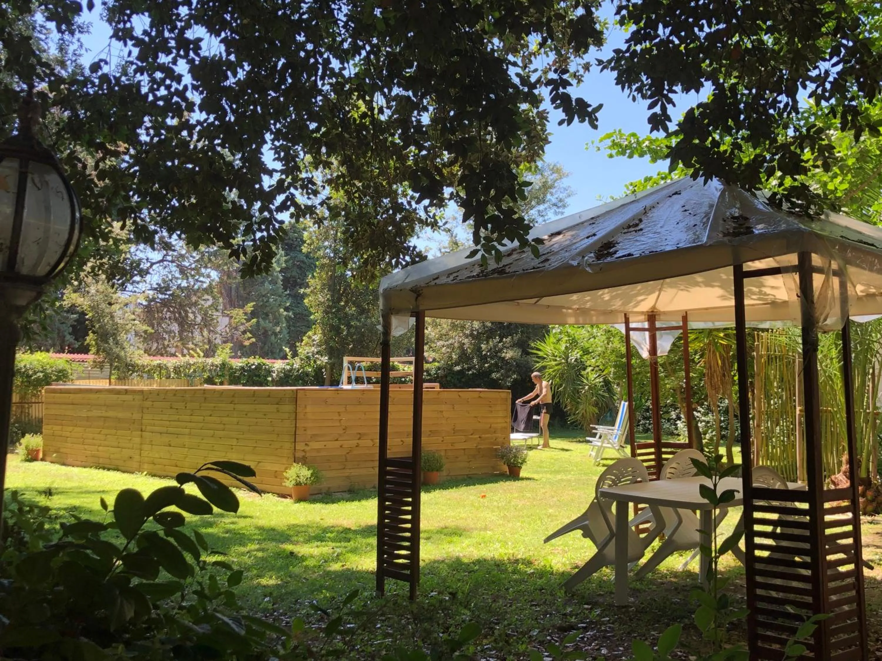 Garden in Villa Berghella