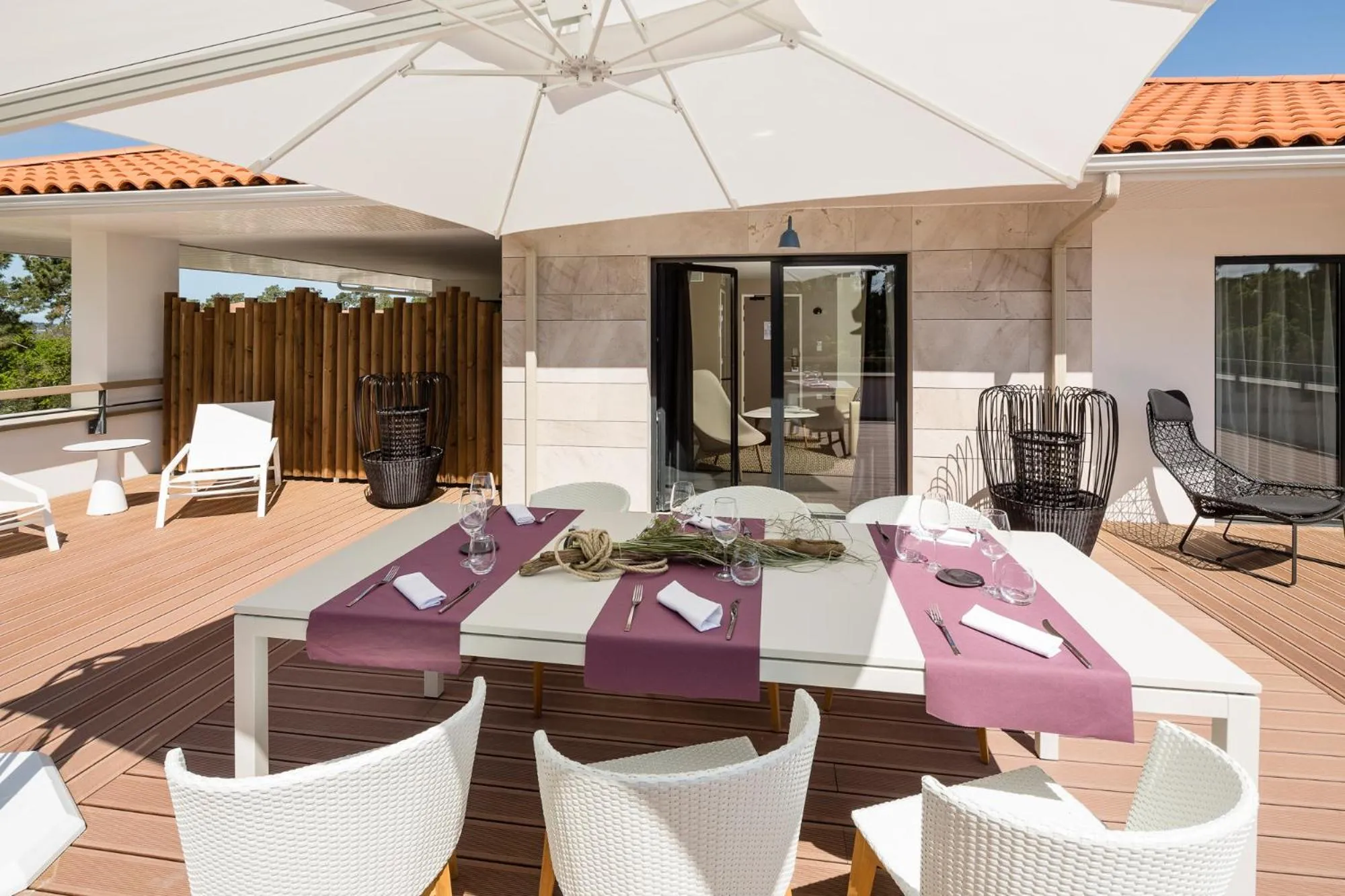 Balcony/Terrace in Thalazur Arcachon