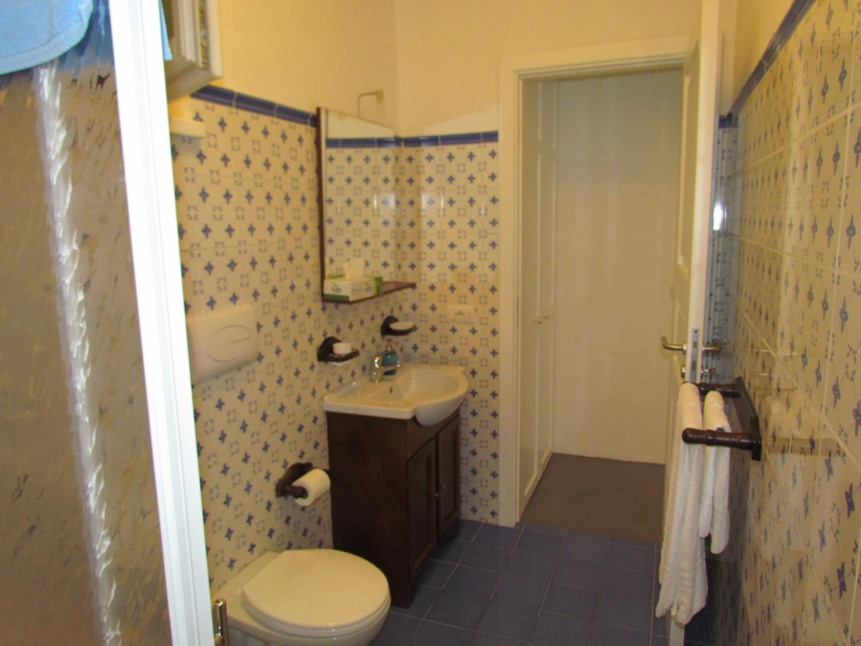 Shower in B&B Il Cappero