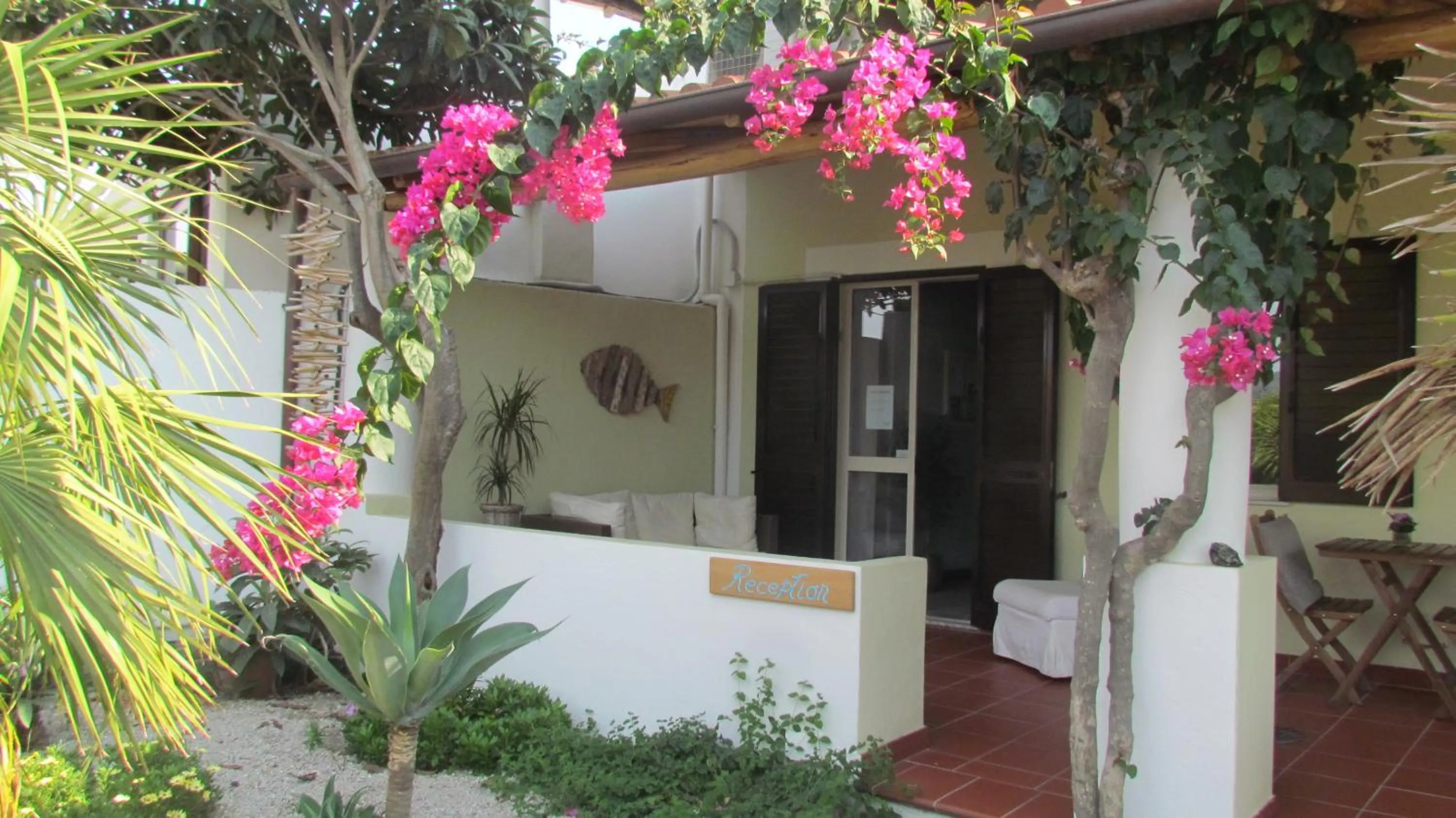 Patio in B&B Il Cappero