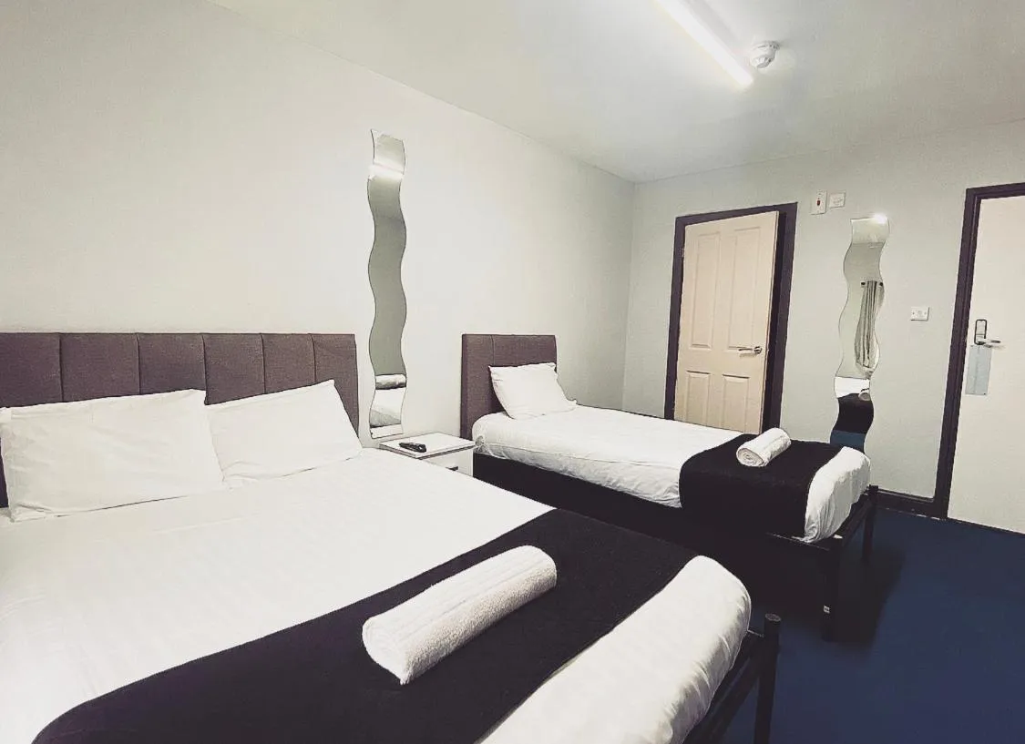 Photo of the whole room, Bed in King Street Hotel