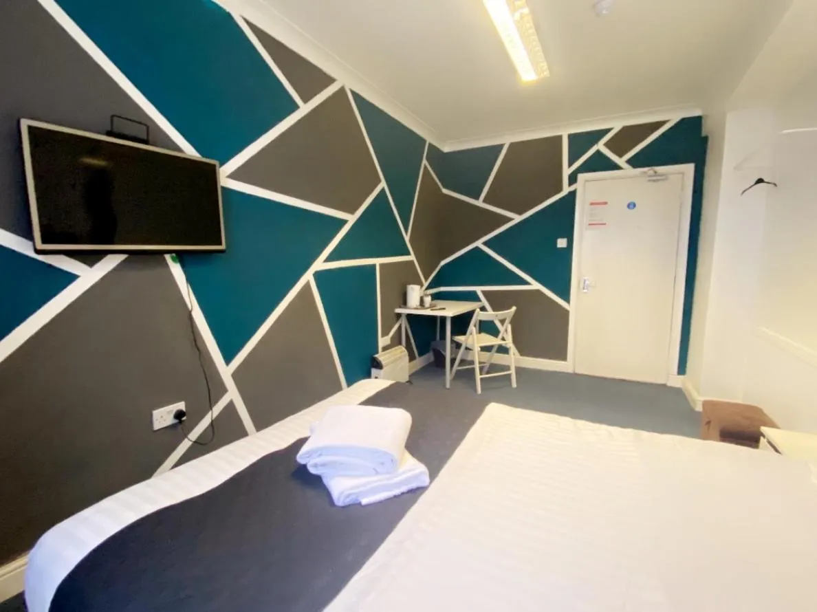 Photo of the whole room, Bed in King Street Hotel