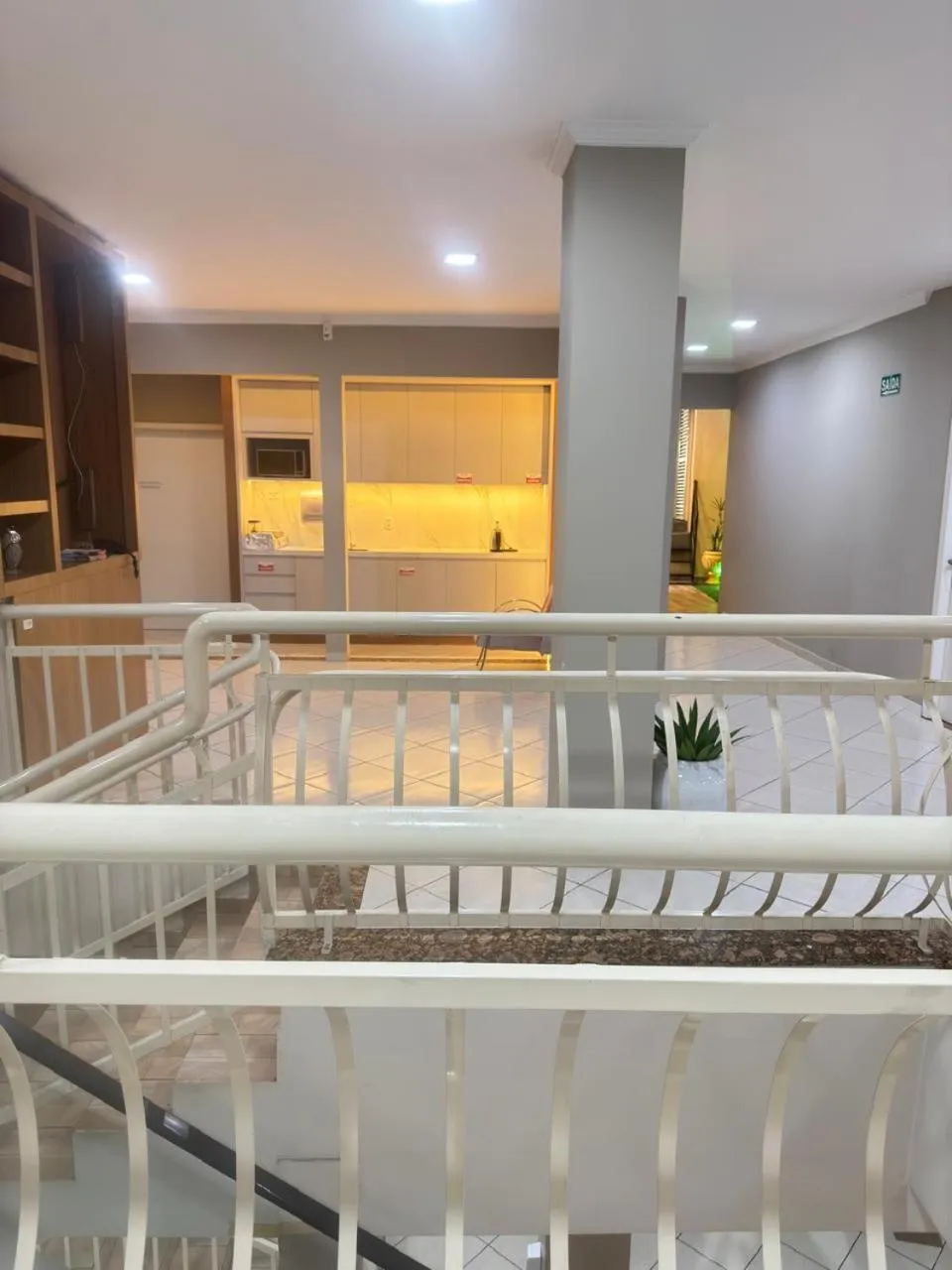 Communal kitchen in Pousada Center