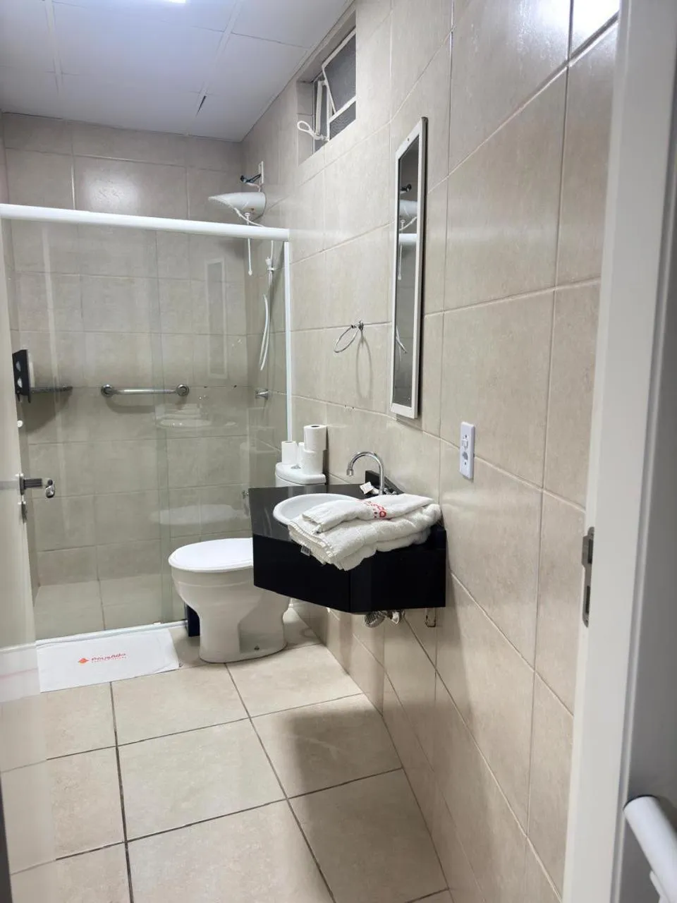 Bathroom in Pousada Center