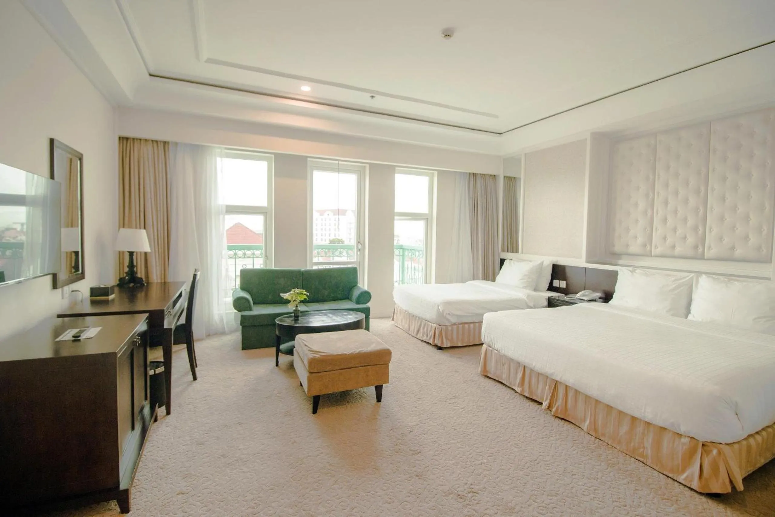 Bed in La Sapinette Hotel Dalat