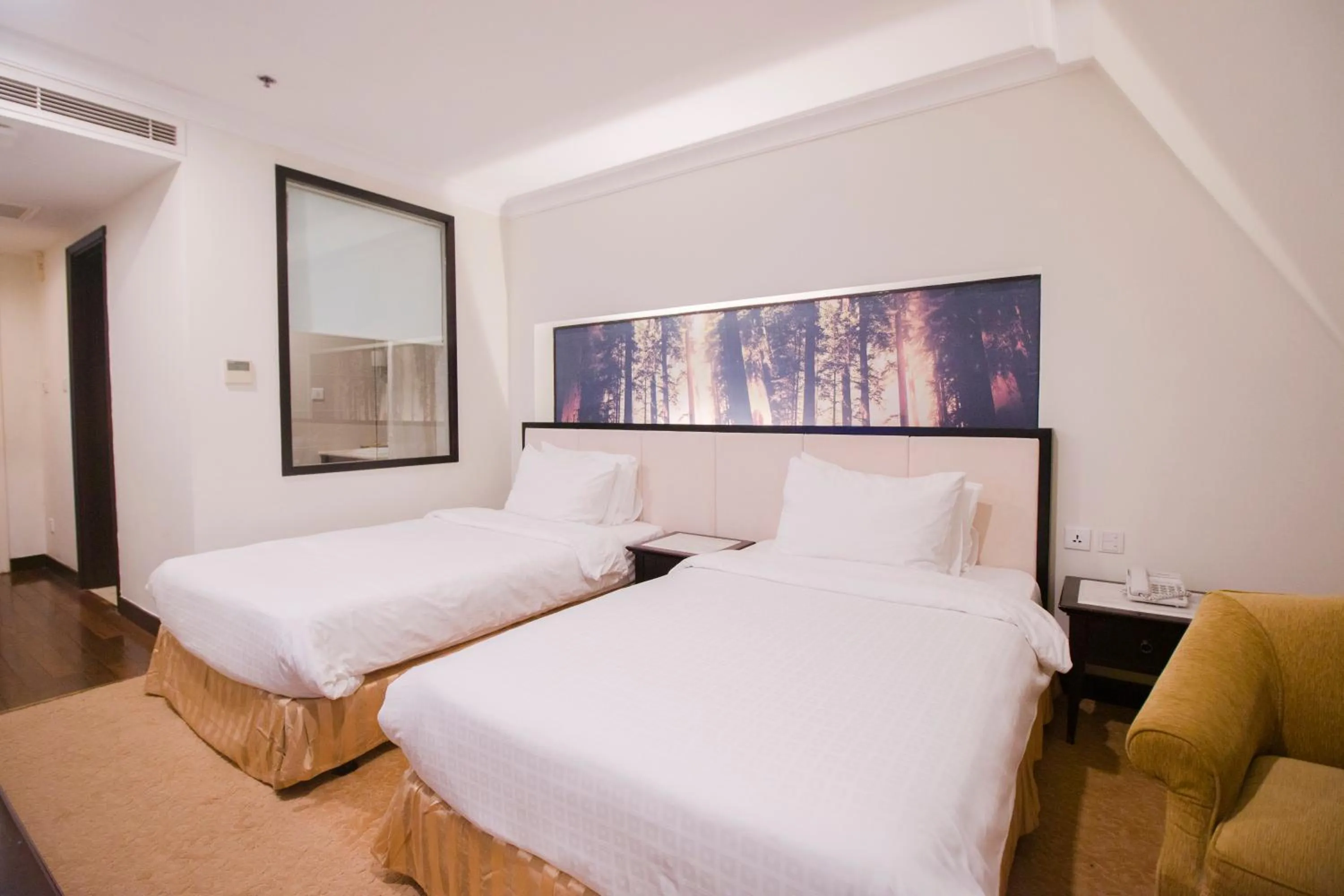 Bed in La Sapinette Hotel Dalat